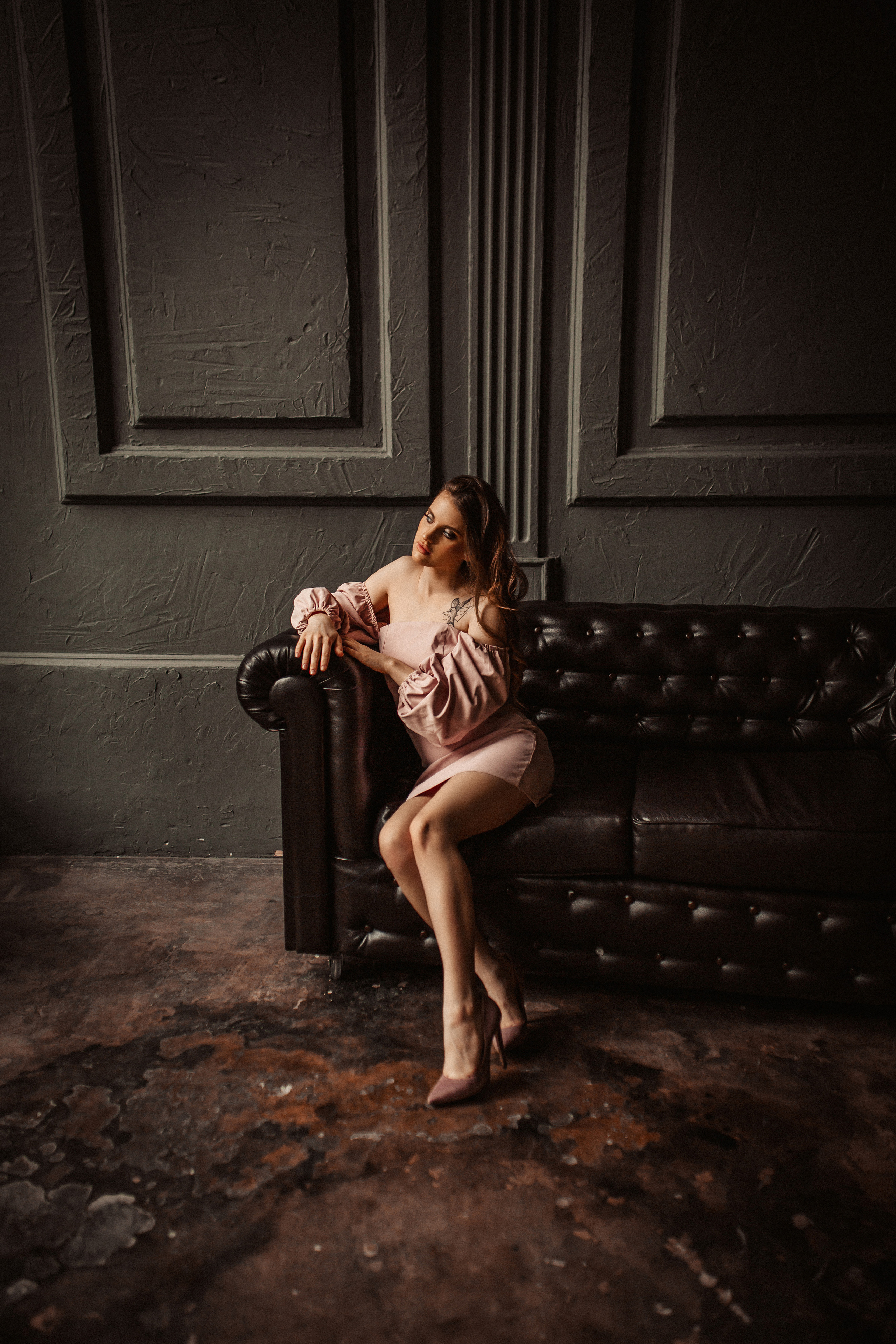 Фотосессия в тёмной студии. Фотограф в Смоленске Ольга Давыдова