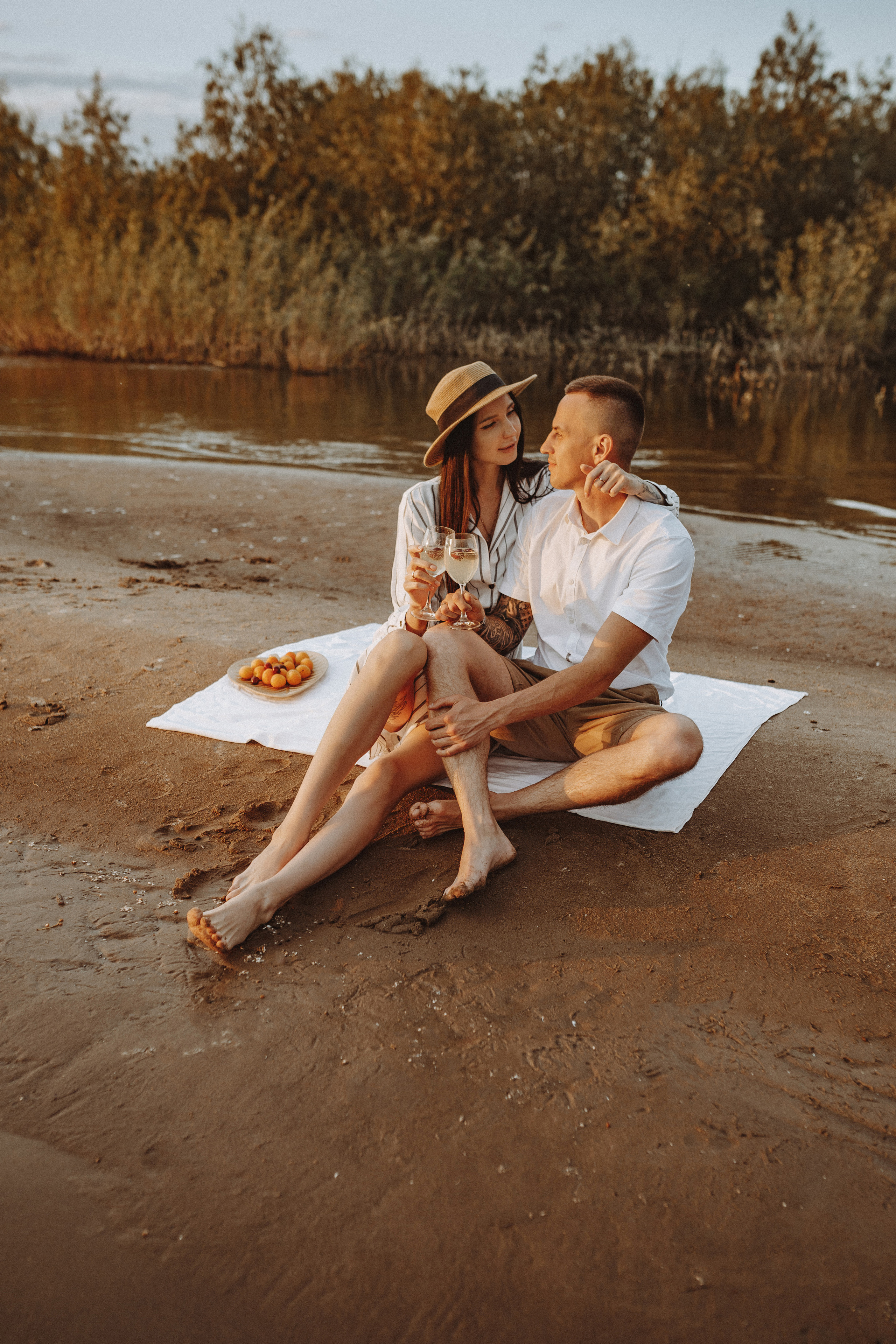 Фотосессия с катером, фотосессия на пляже, фотосессия на закате. Фотограф в Смоленске Ольга Давыдова