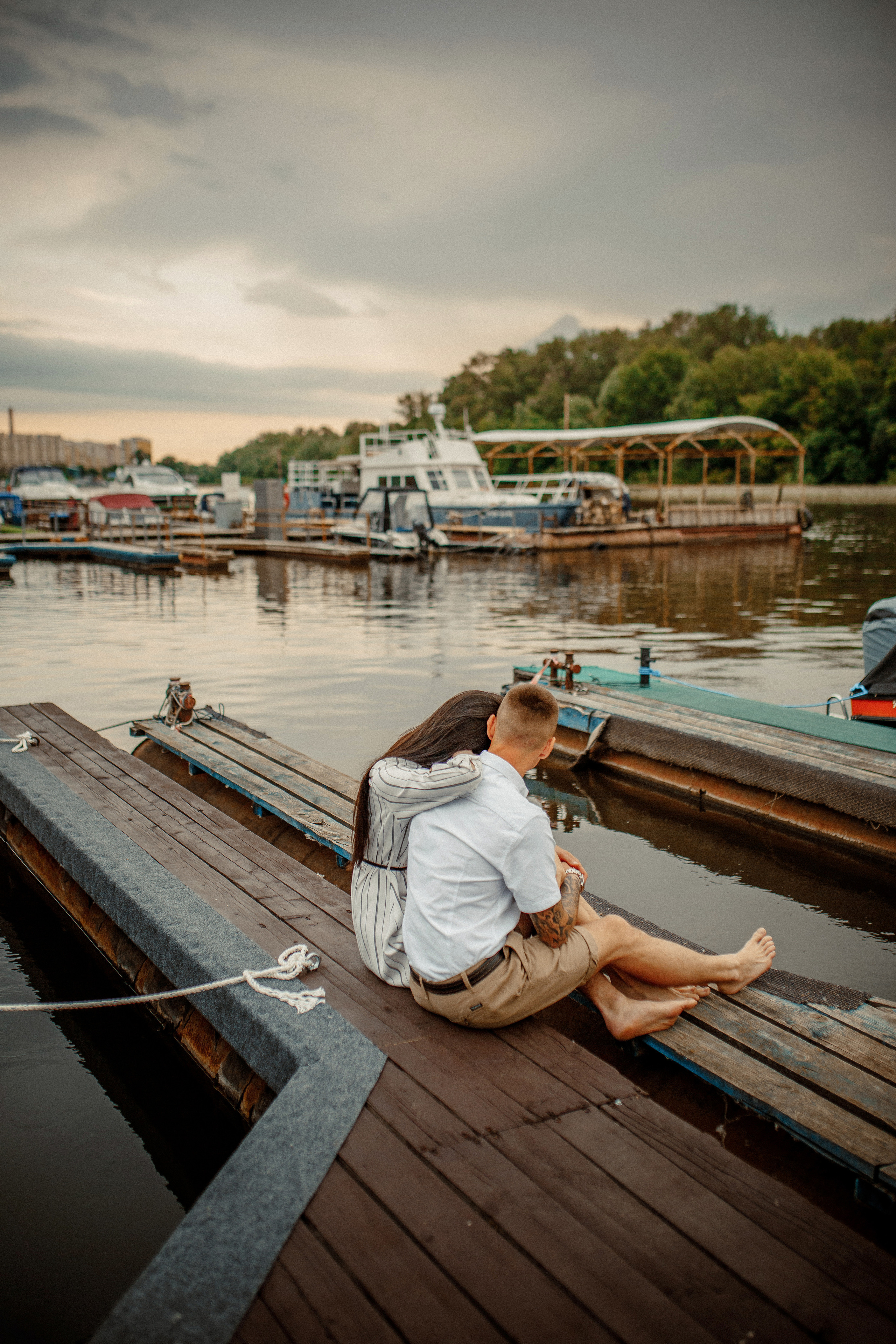 Фотосессия с катером, фотосессия на пляже, фотосессия на закате. Фотограф в Смоленске Ольга Давыдова
