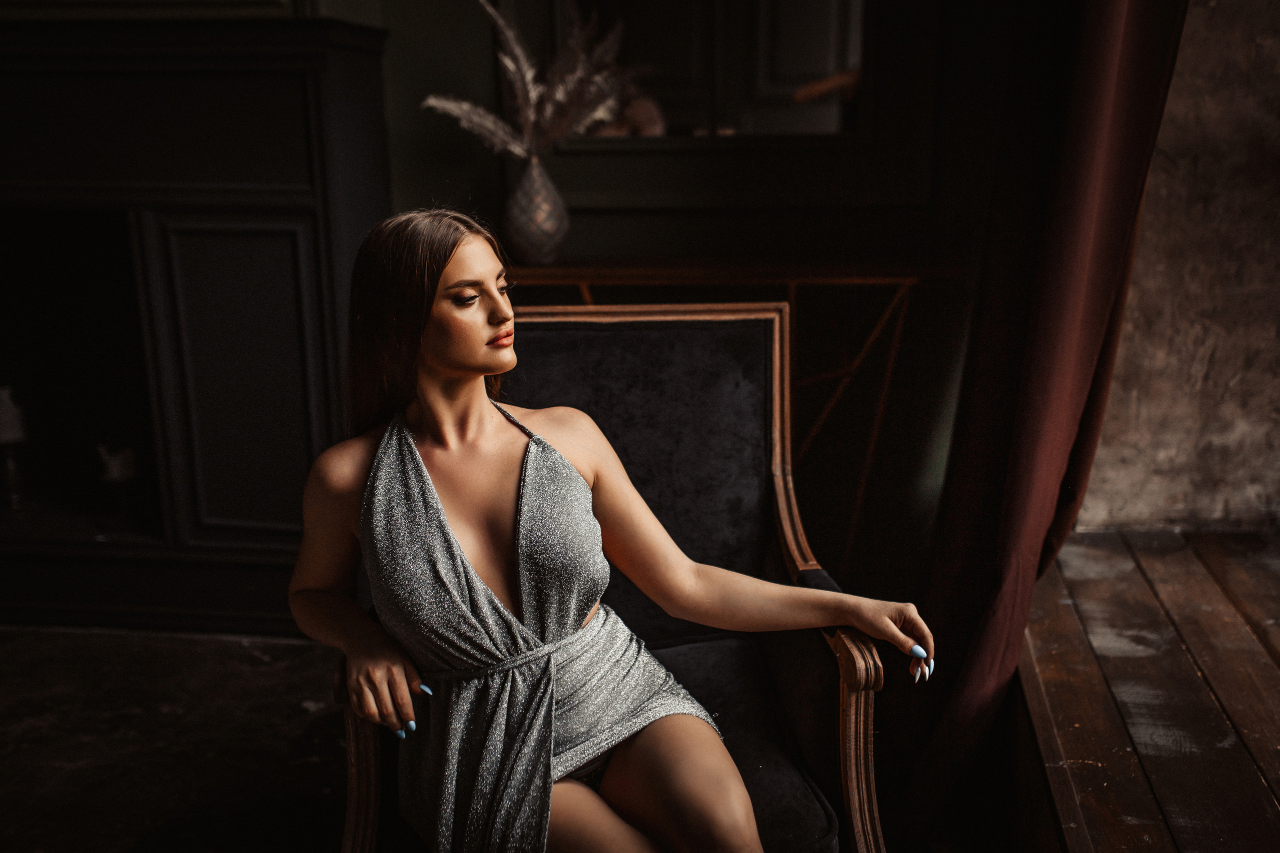 Фотосессия в тёмной студии. Фотограф в Смоленске Ольга Давыдова