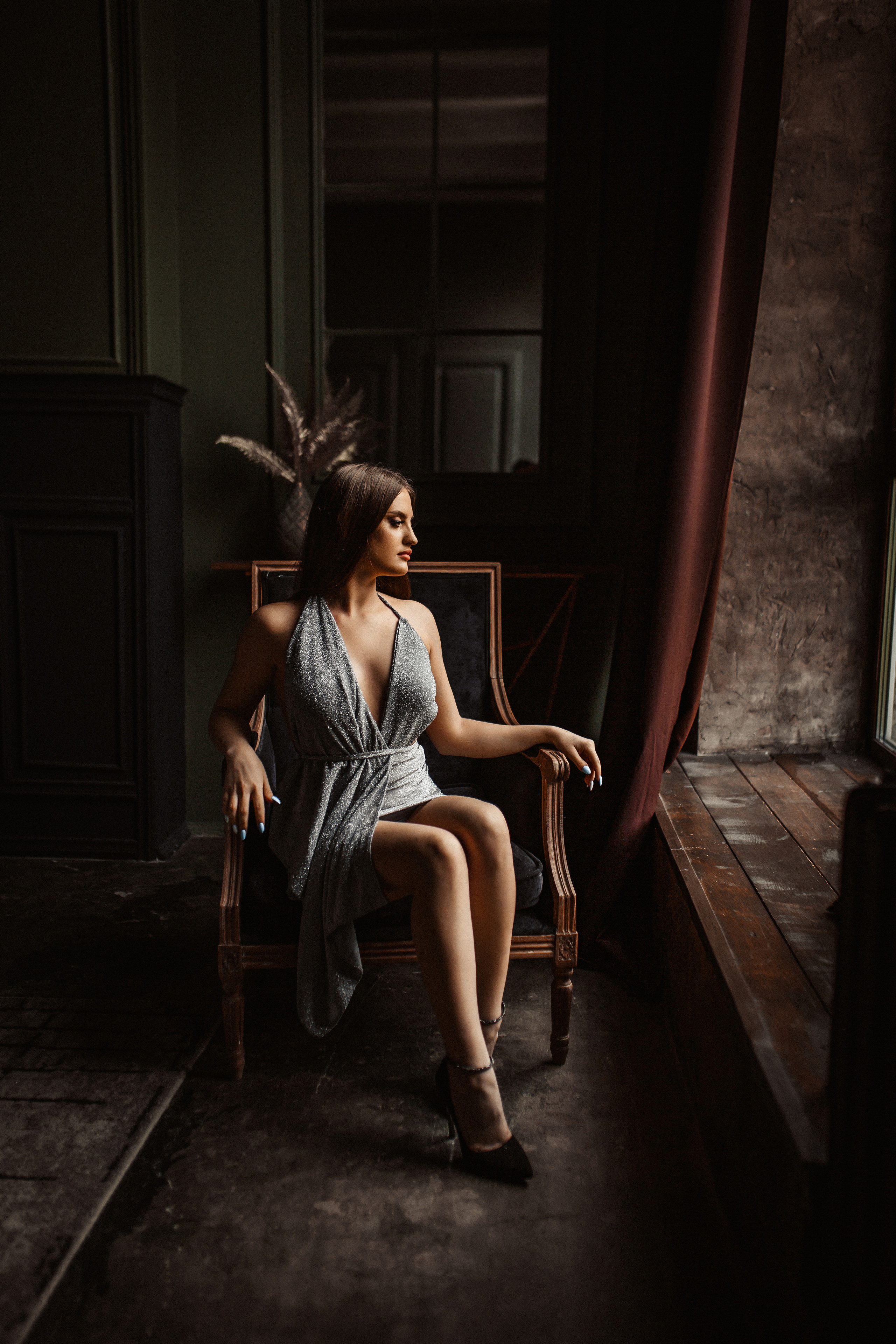 Фотосессия в тёмной студии. Фотограф в Смоленске Ольга Давыдова