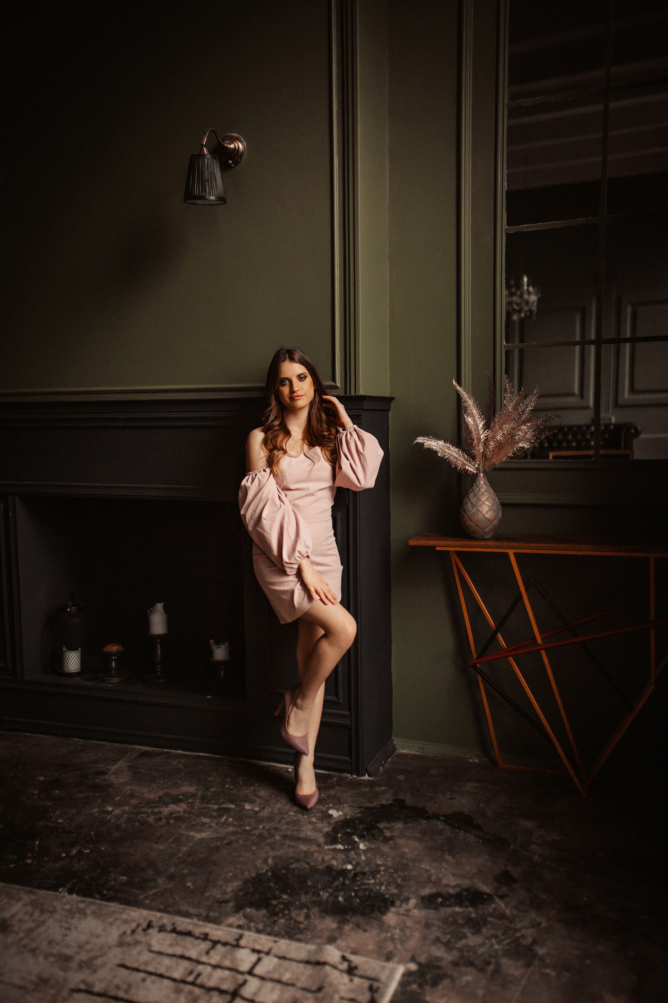 Фотосессия в тёмной студии. Фотограф в Смоленске Ольга Давыдова