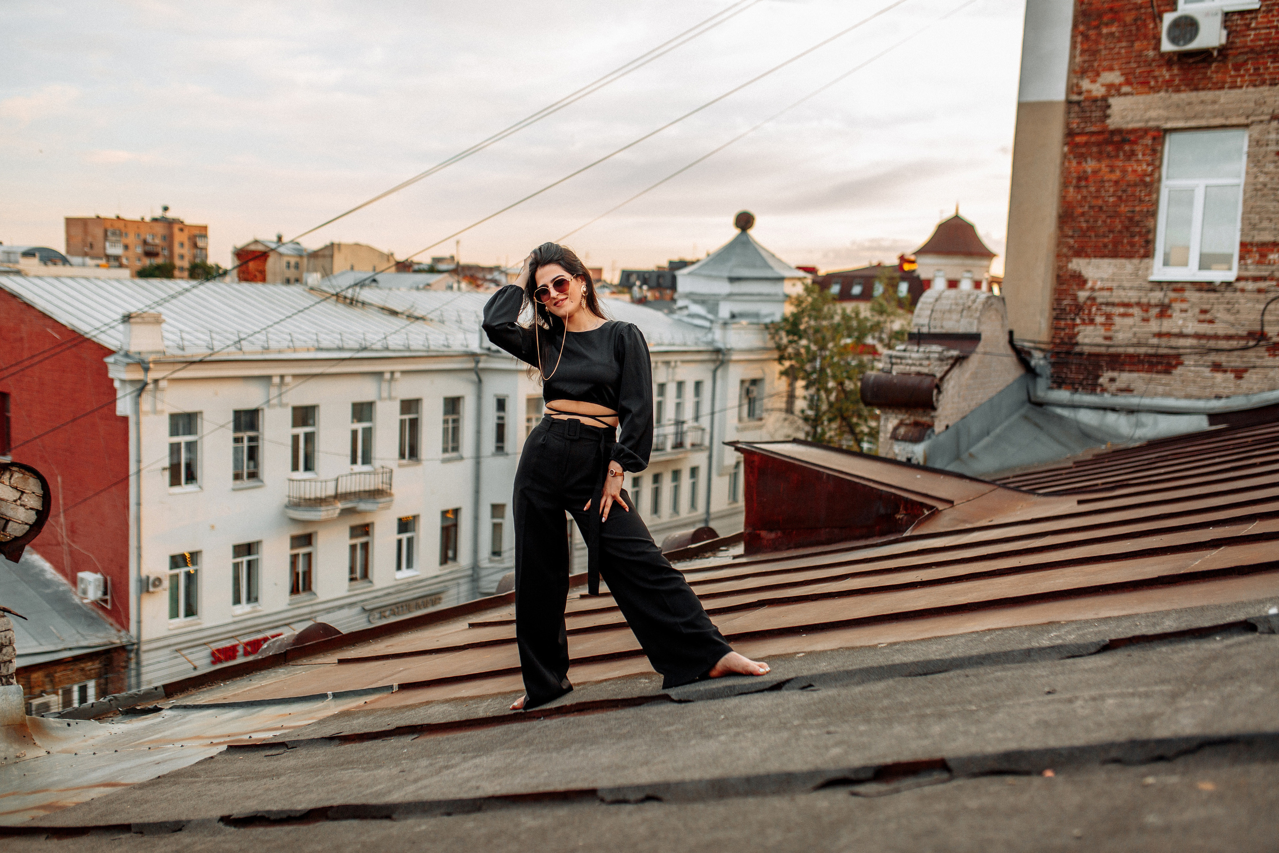 Съёмка на крыше, г Самара. Фотограф в Смоленске Ольга Давыдова