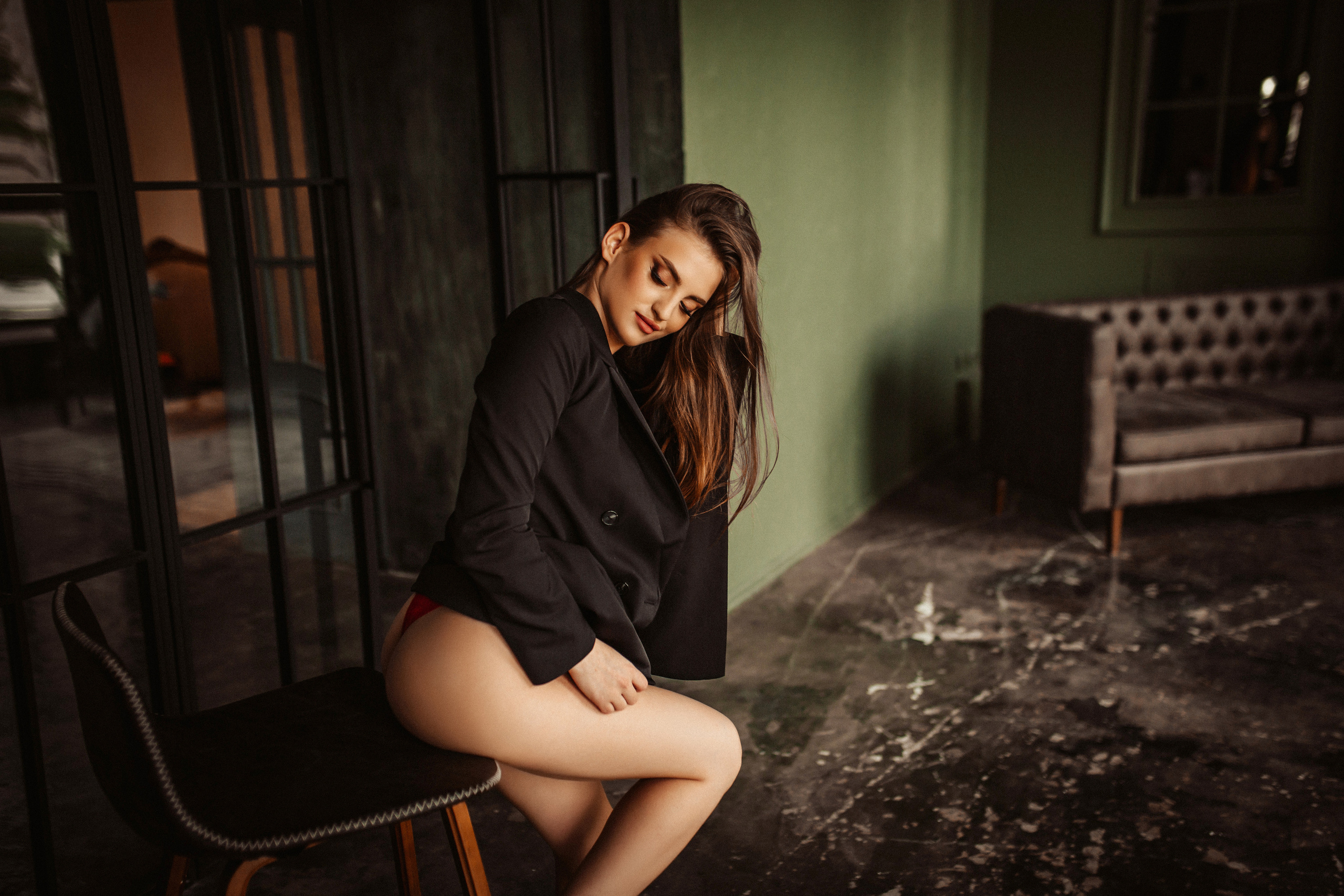 Фотосессия в тёмной студии. Фотограф в Смоленске Ольга Давыдова