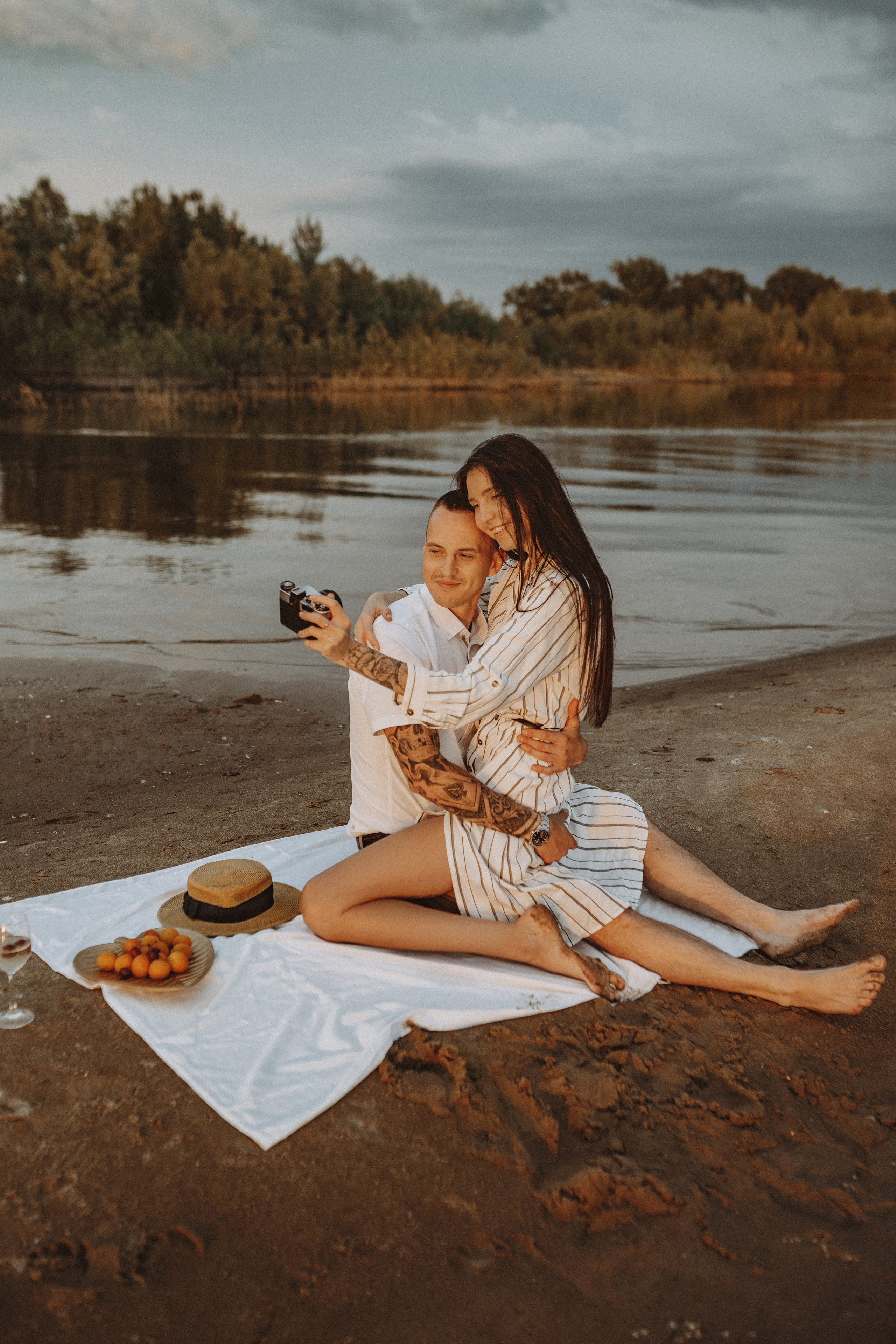 Фотосессия с катером, фотосессия на пляже, фотосессия на закате. Фотограф в Смоленске Ольга Давыдова