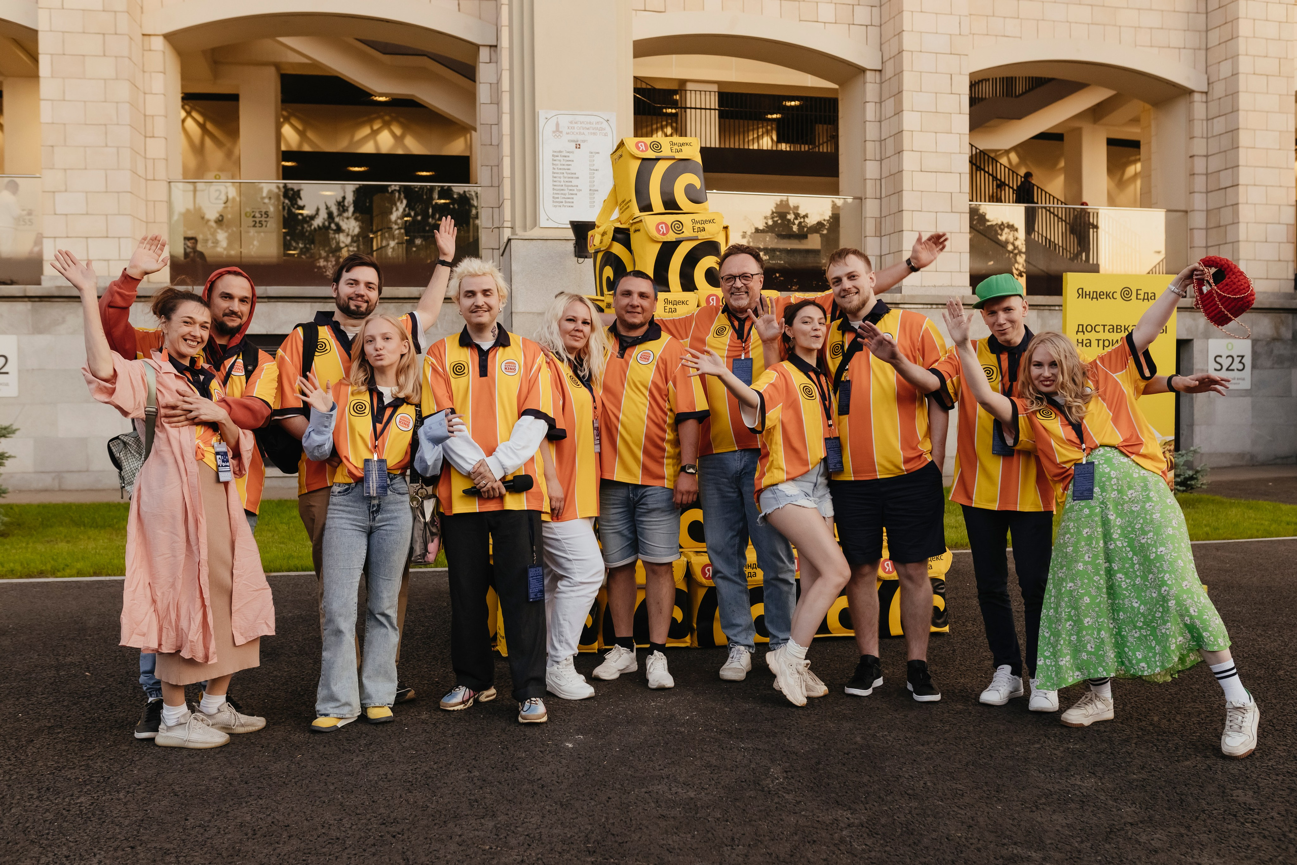 Яндекс Еда x Burger King На финале кубка России по футболу. Репортажный, event, концертный и backstage фотограф из Москвы Виталий Кривцов