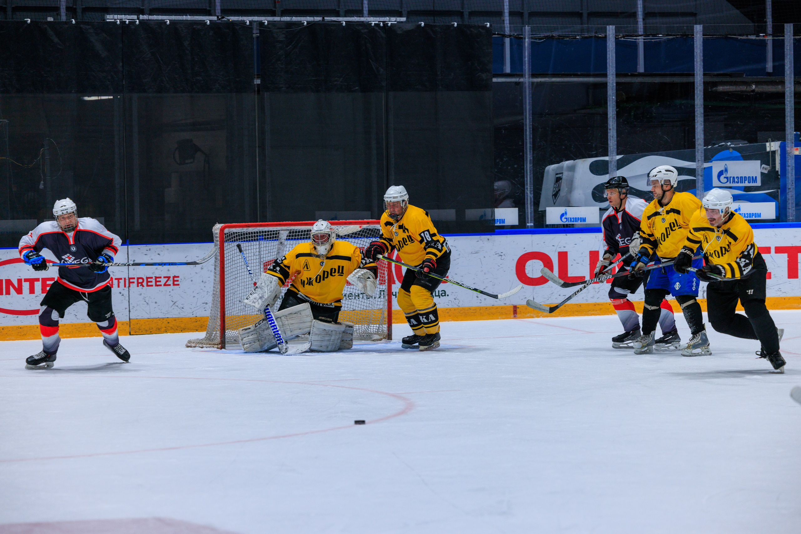 НХЛ Омега — Ижорец (3-2). Фотограф Александр Заломаев