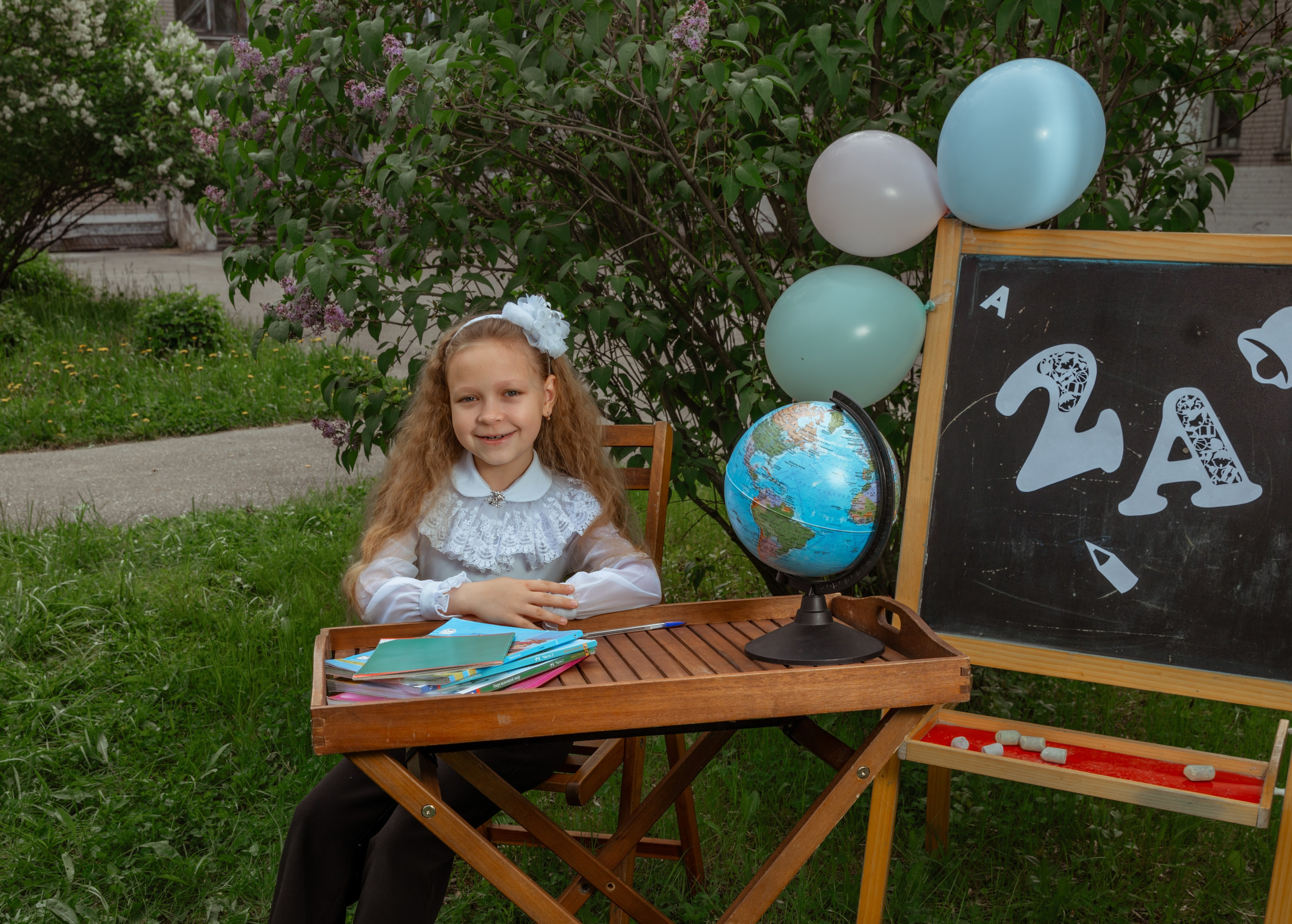 Школьная фотозона. Семейный и детский фотограф в Нижнем Новгороде