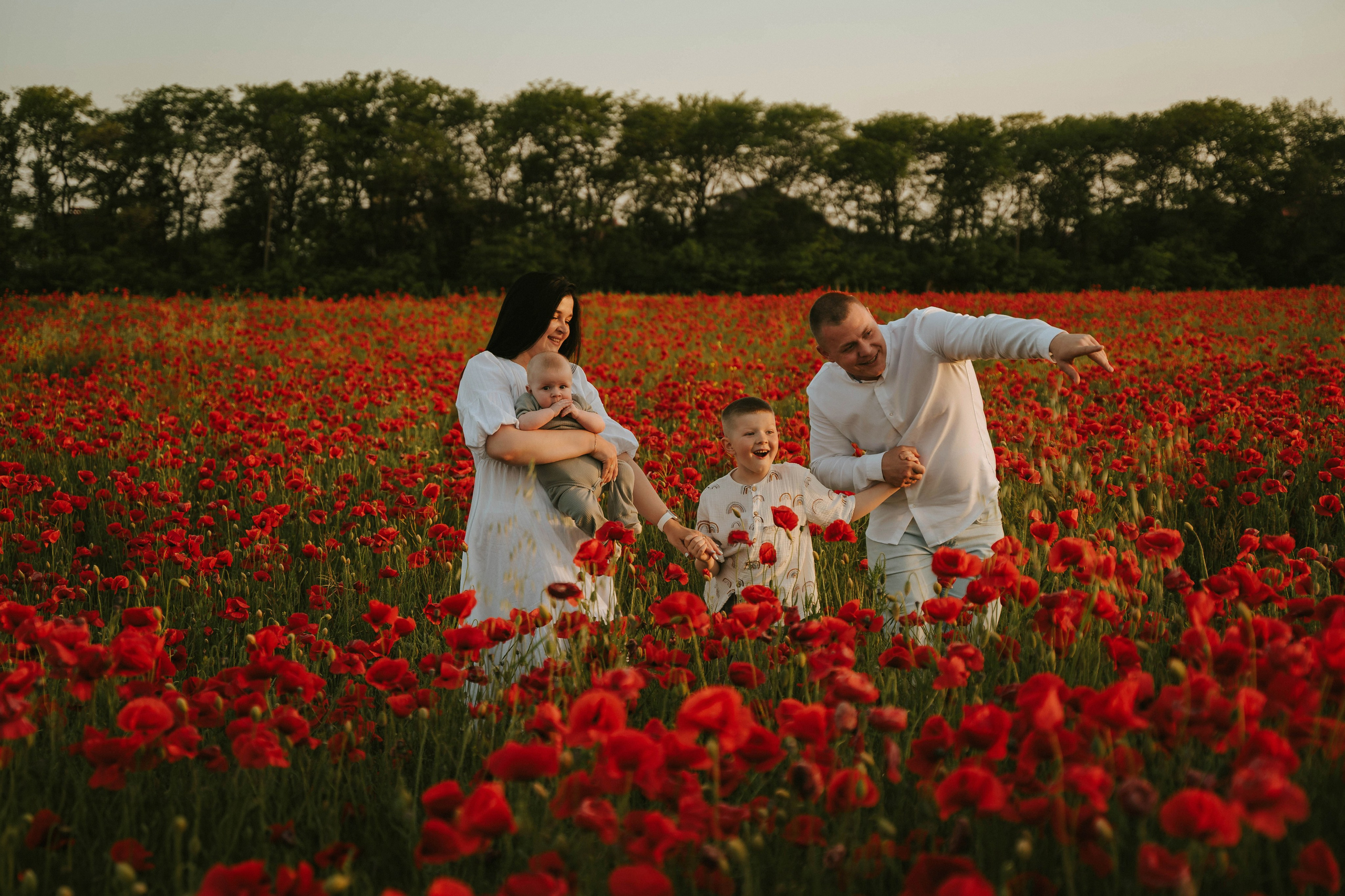 В маках. Татьяна Тагель