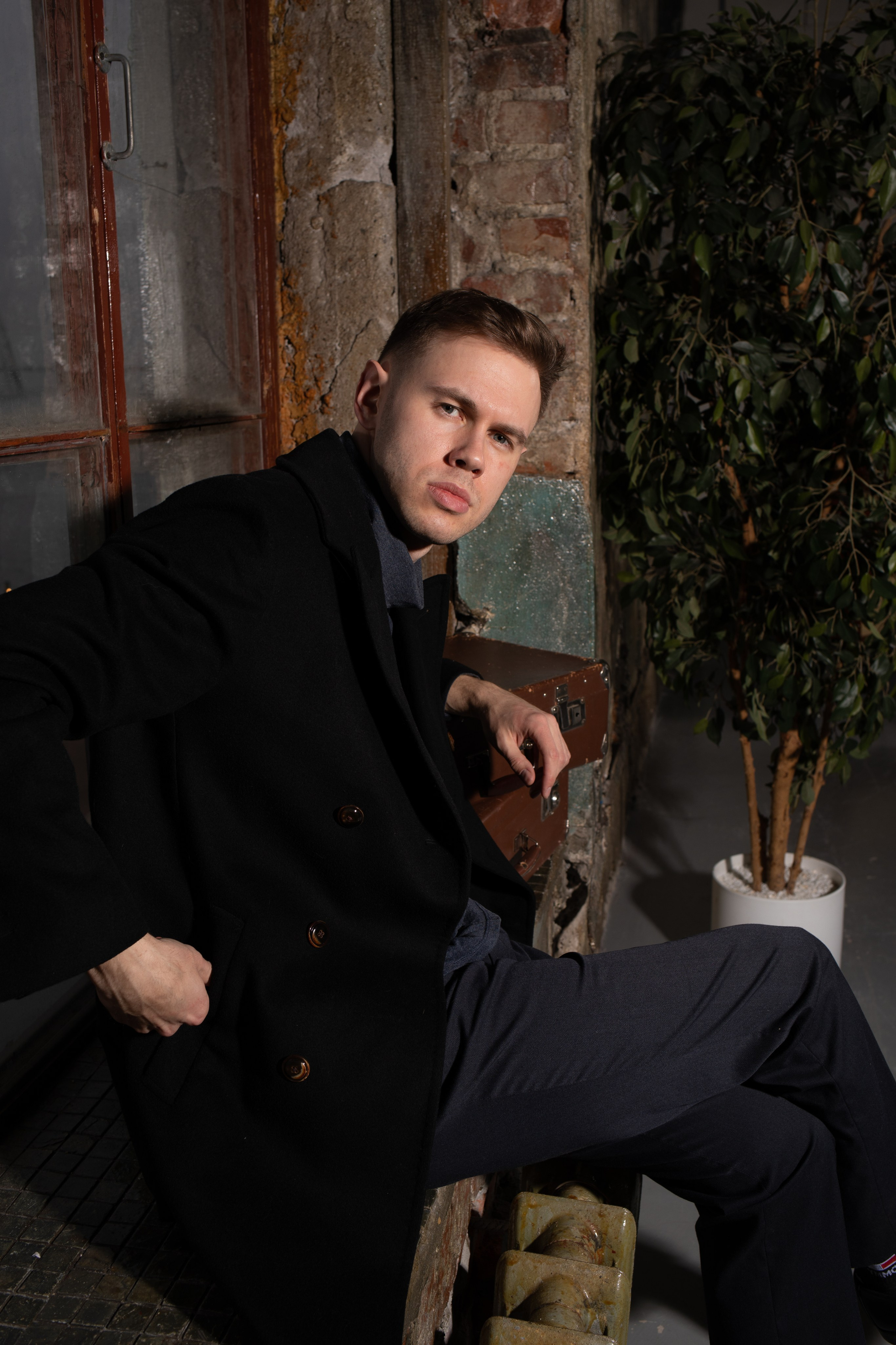 Мужской портрет в студии. Фотограф Санкт-Петербург Всеволожск Мария Наскидашвили