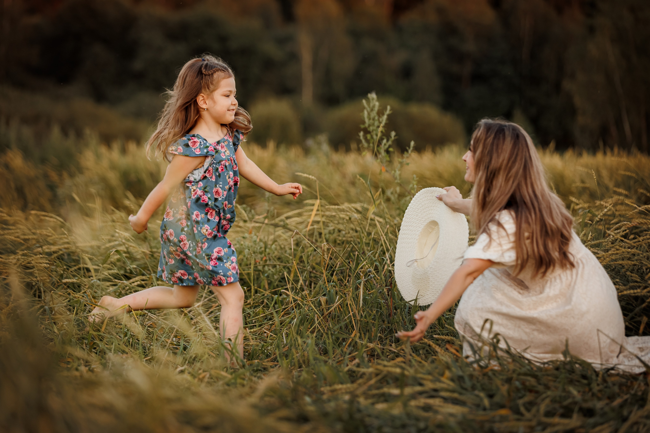Мама и дочки. Летняя история для Иры, Аленки и Насти. Семейный и детский фотограф Комина Елена, Власиха, Одинцово