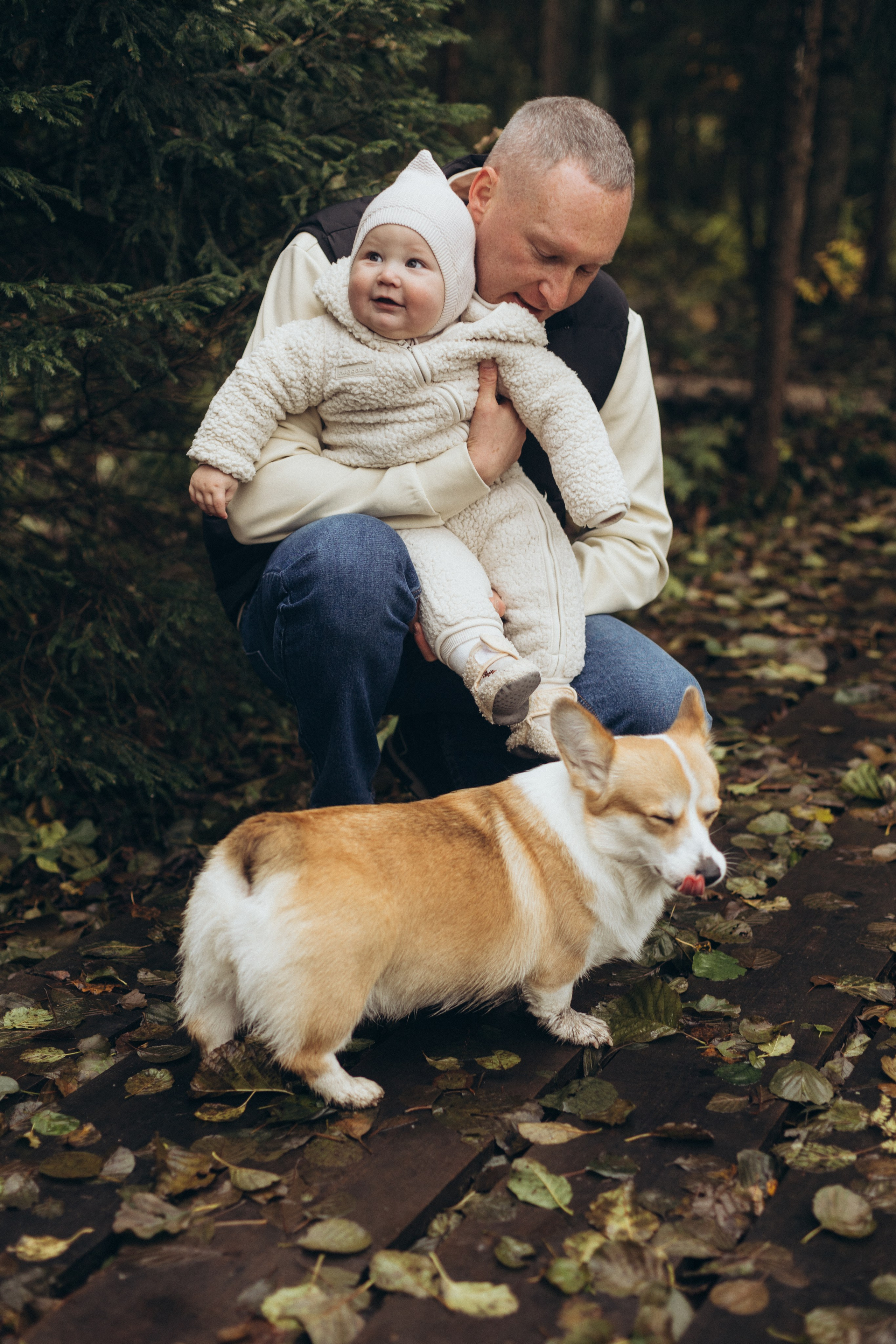 В осеннем лесу. Фотограф из Петербурга