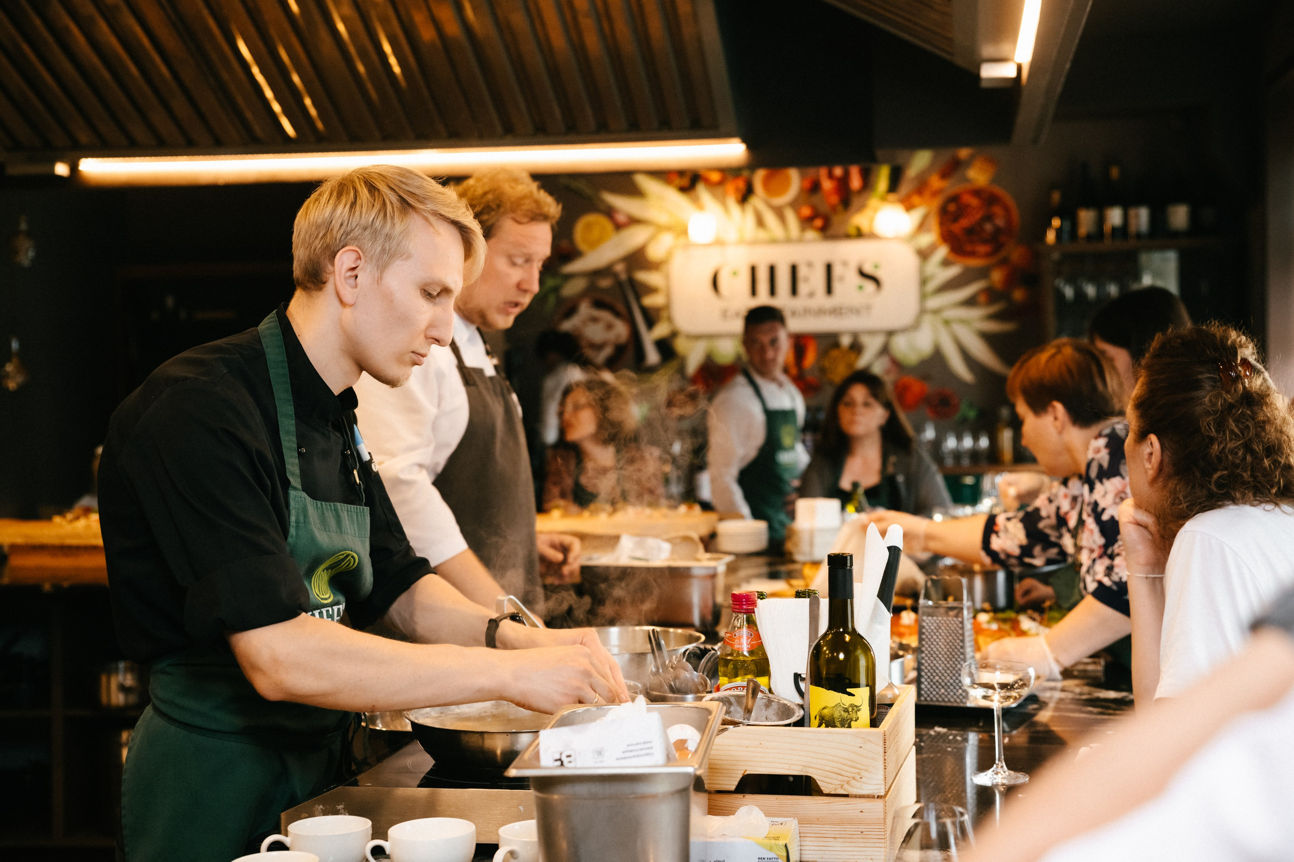 CHEFS. Кулинарный Мастеркласс. Репортажный и портретный фотограф в Санкт-Петербурге Степлевич Дарья