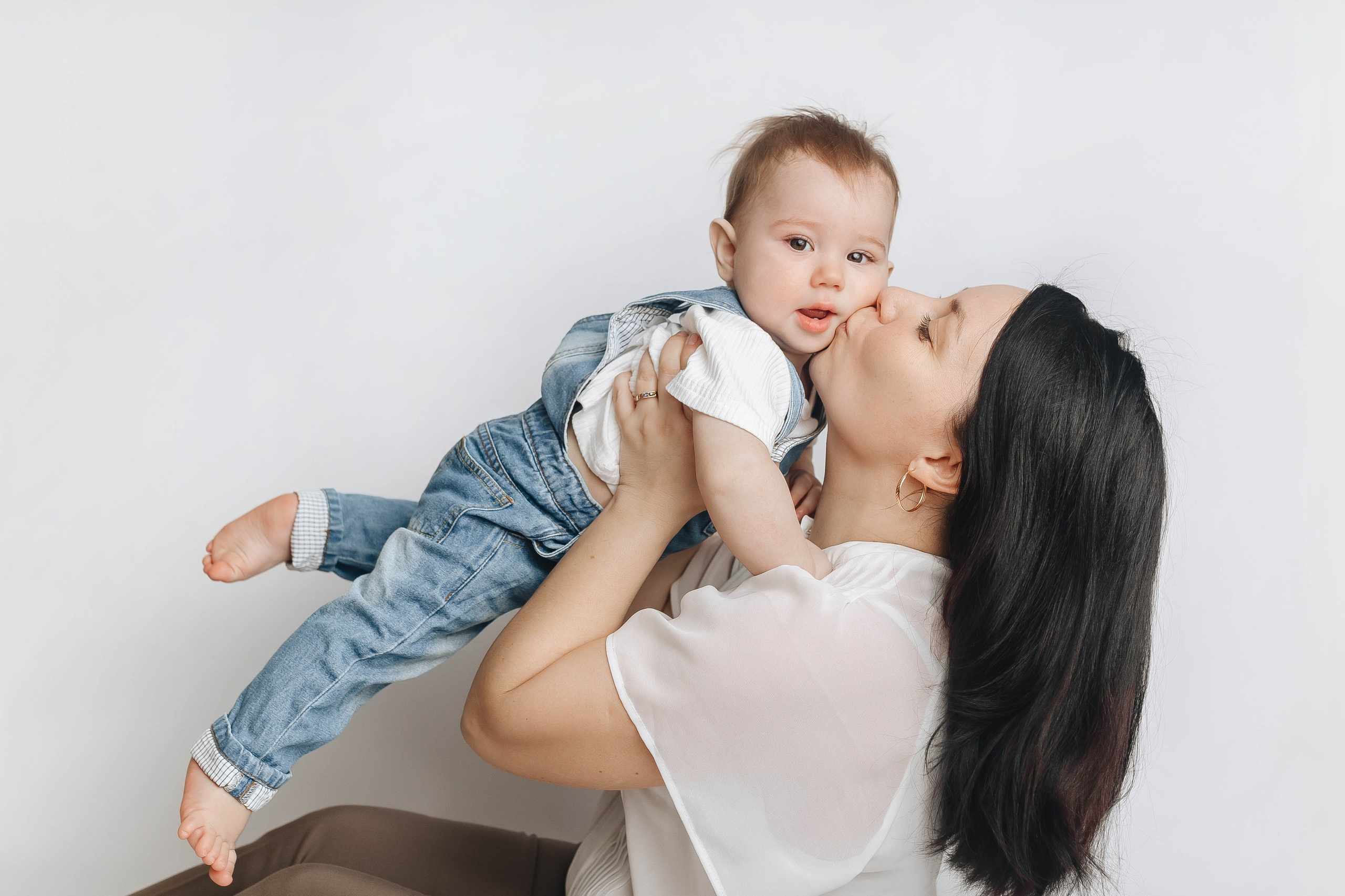 Семейные фото на годиках. Фотограф новорожденных Серпухов, Протвино, Москва I Марина Бурмистрова