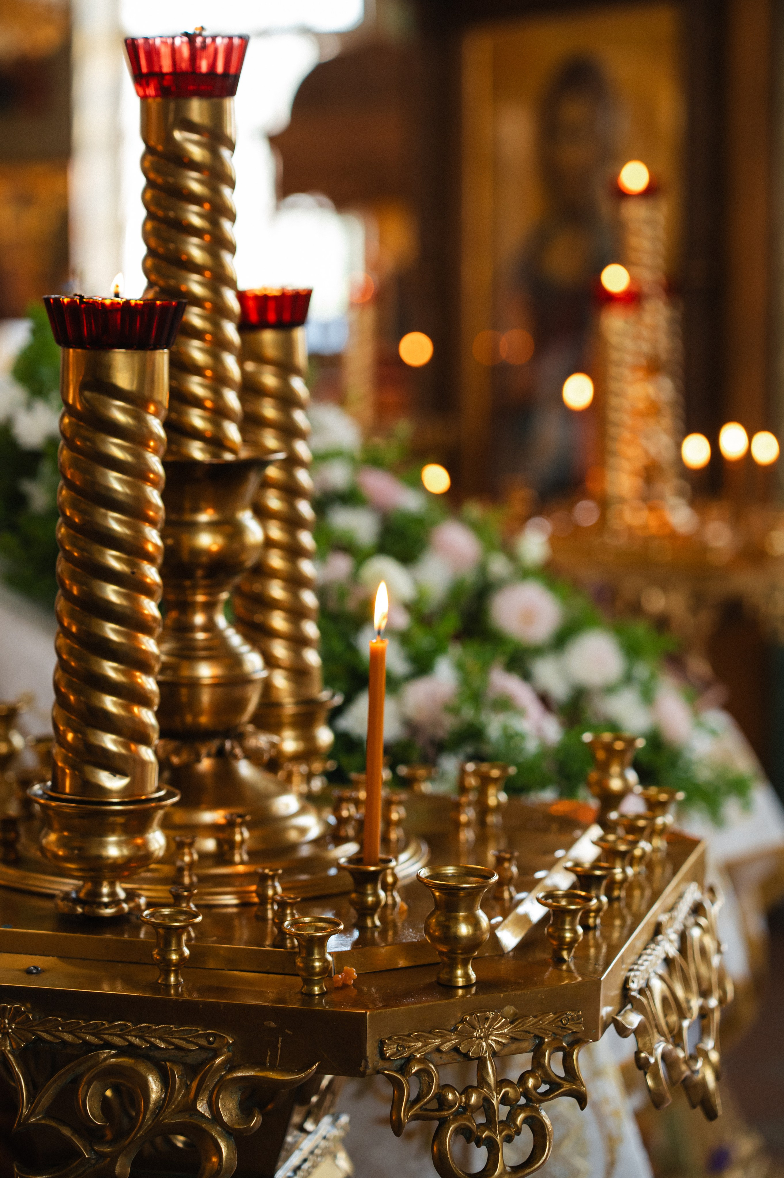 Таинство Крещения Дарьи (Храм Преполовения Пятидесятницы). Фотограф Ярута Оксана / Ростов-на-Дону