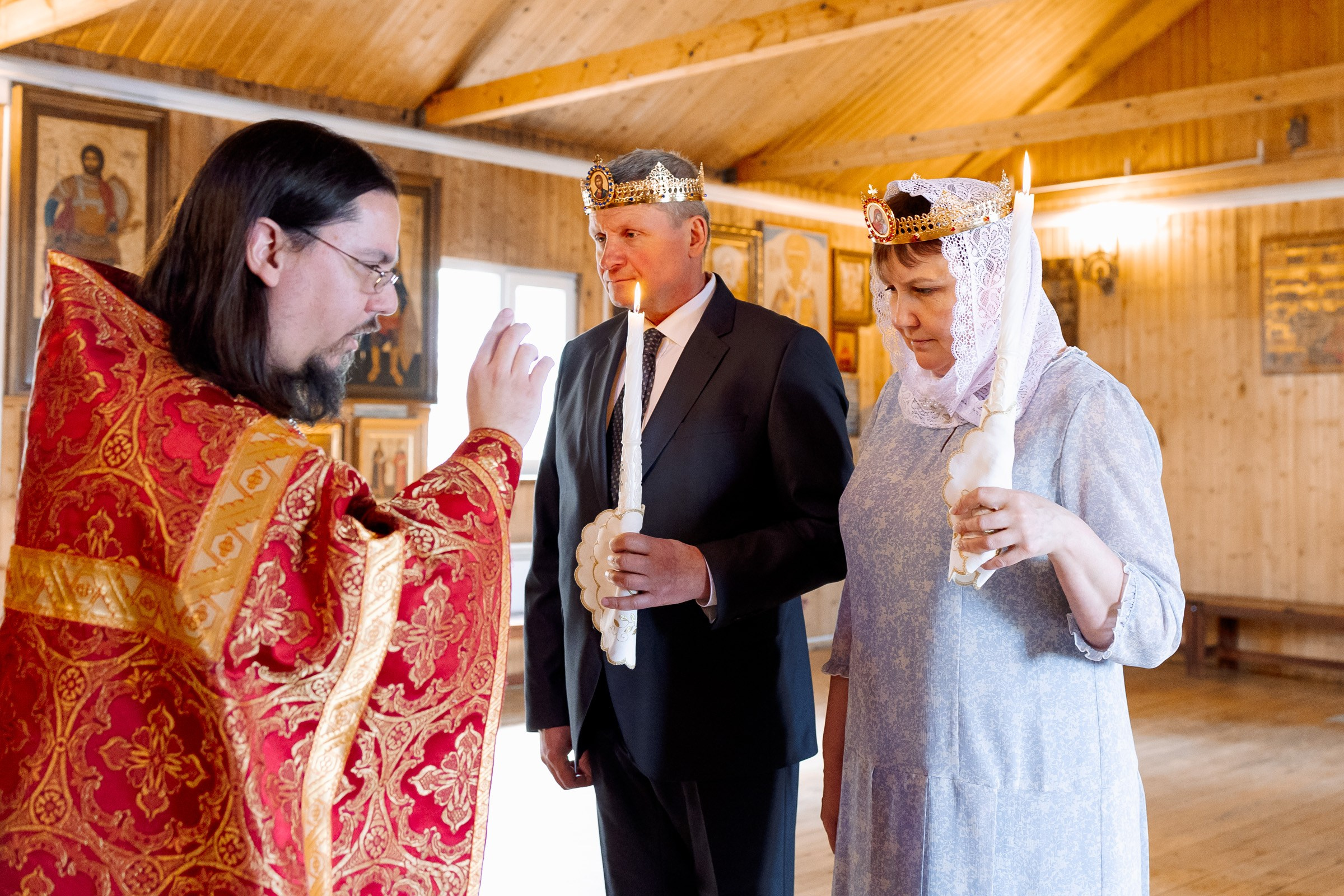 Венчание пары