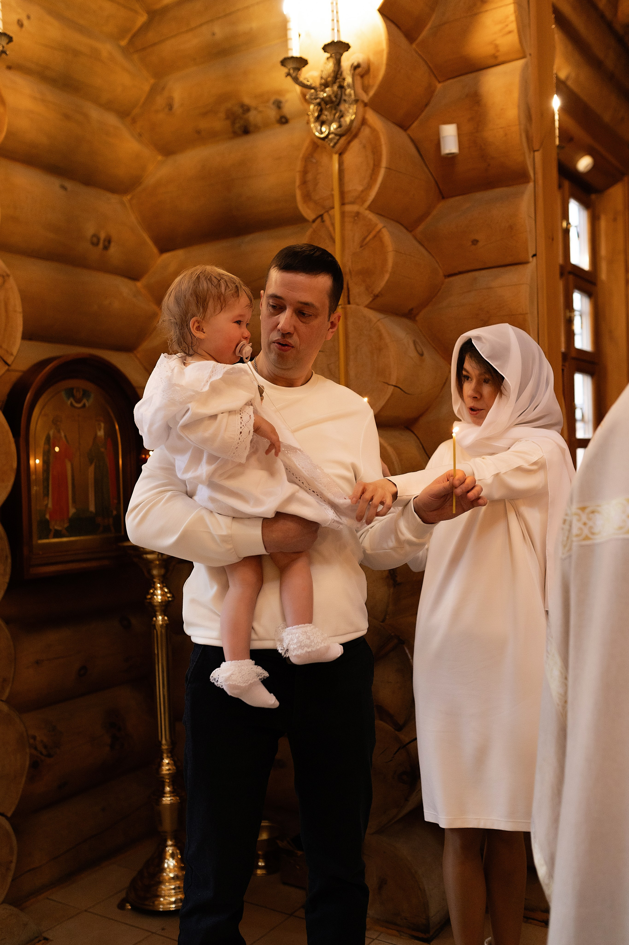 Таинство Крещения Ксении. Фотограф в Железнодорожном и Балашихе