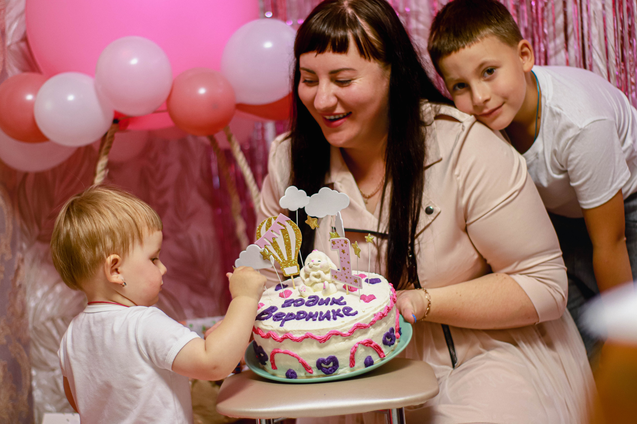 1 годик Веронике!. Фотограф Дарья Маташкова