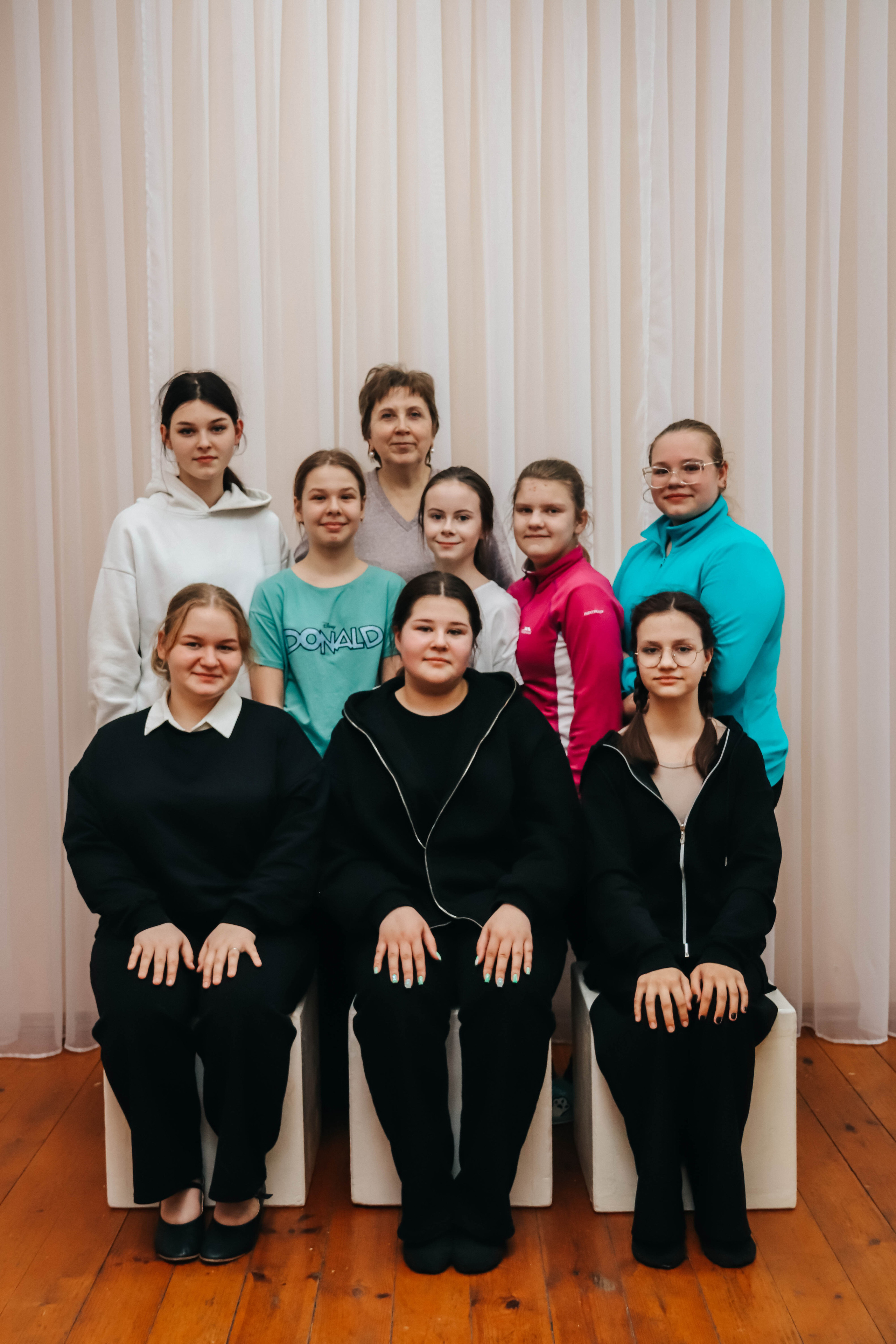 Тетральный коллектив ДШИ. Фотограф Дарья Маташкова