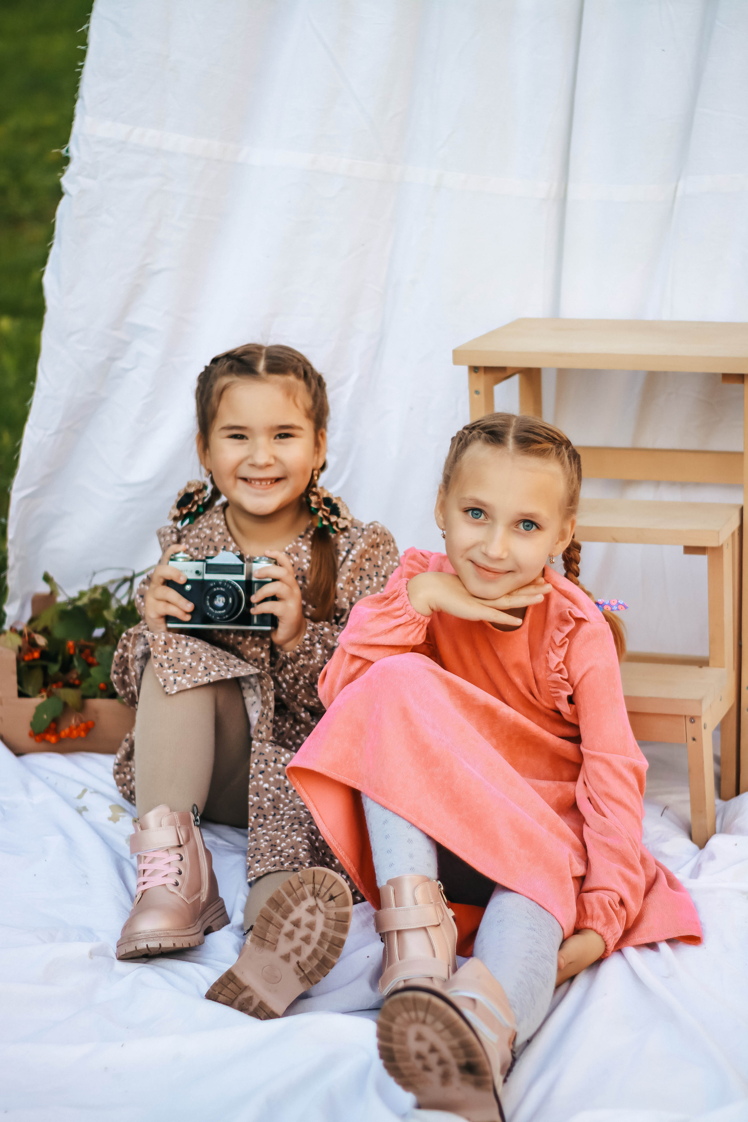 Эвелина и Алёна. Фотограф Дарья Маташкова