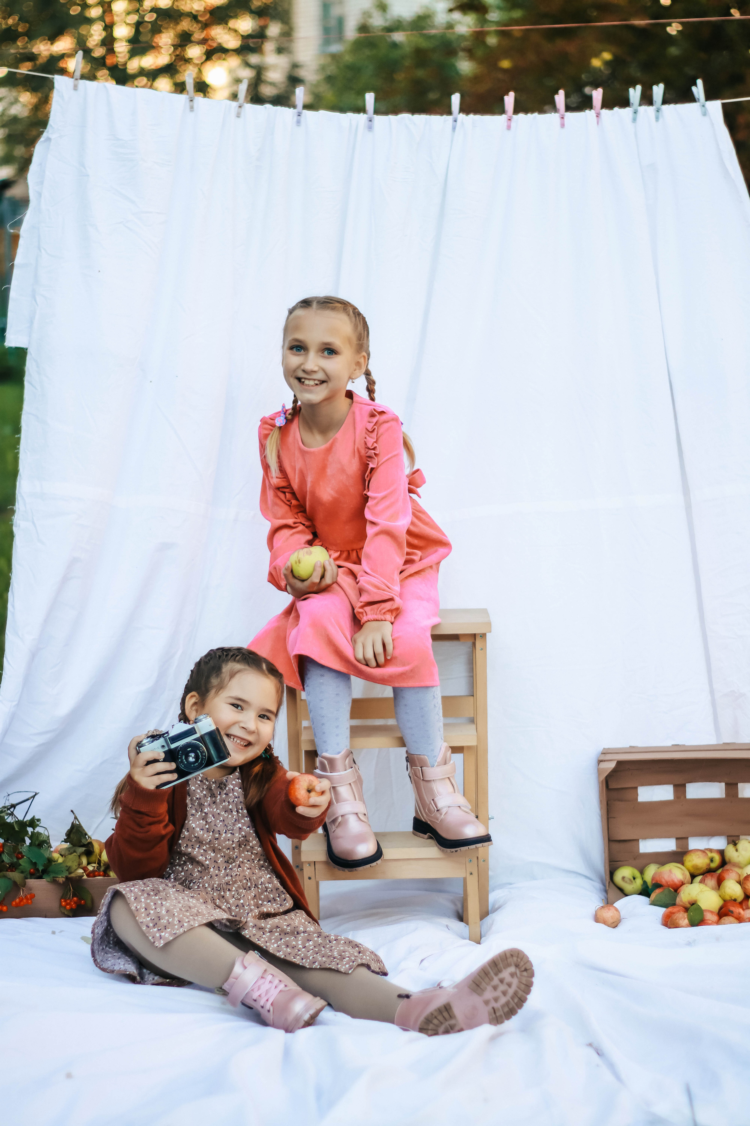 Эвелина и Алёна. Фотограф Дарья Маташкова