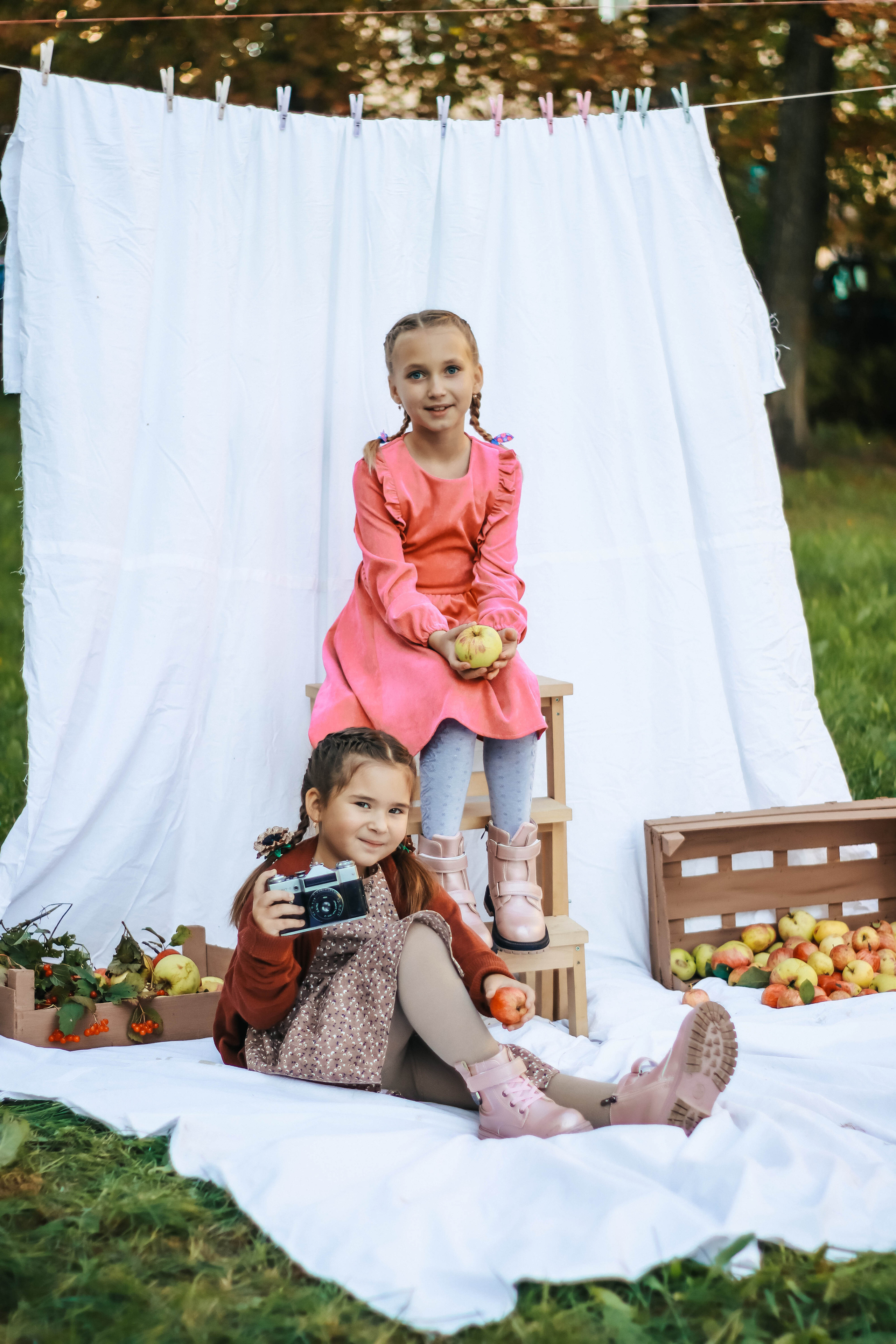 Эвелина и Алёна. Фотограф Дарья Маташкова