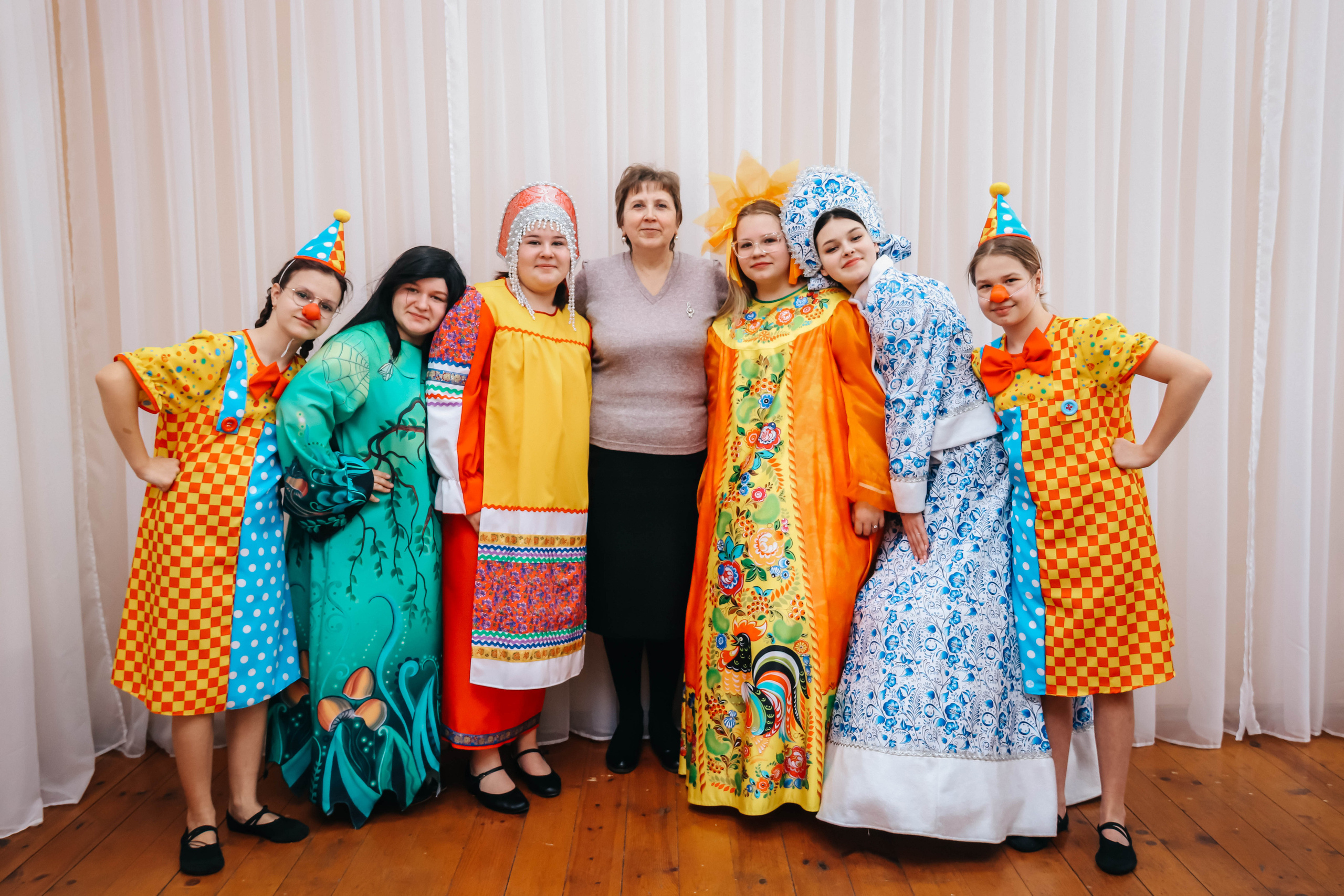 Тетральный коллектив ДШИ. Фотограф Дарья Маташкова