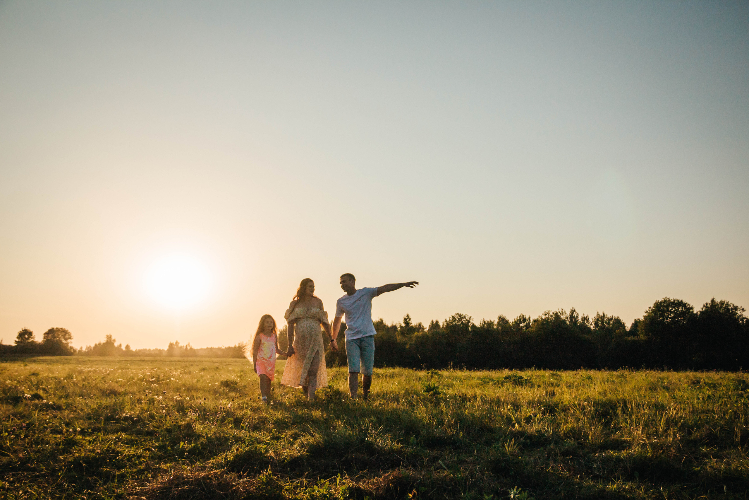 Семья Амосёнок. Фотограф Дарья Маташкова