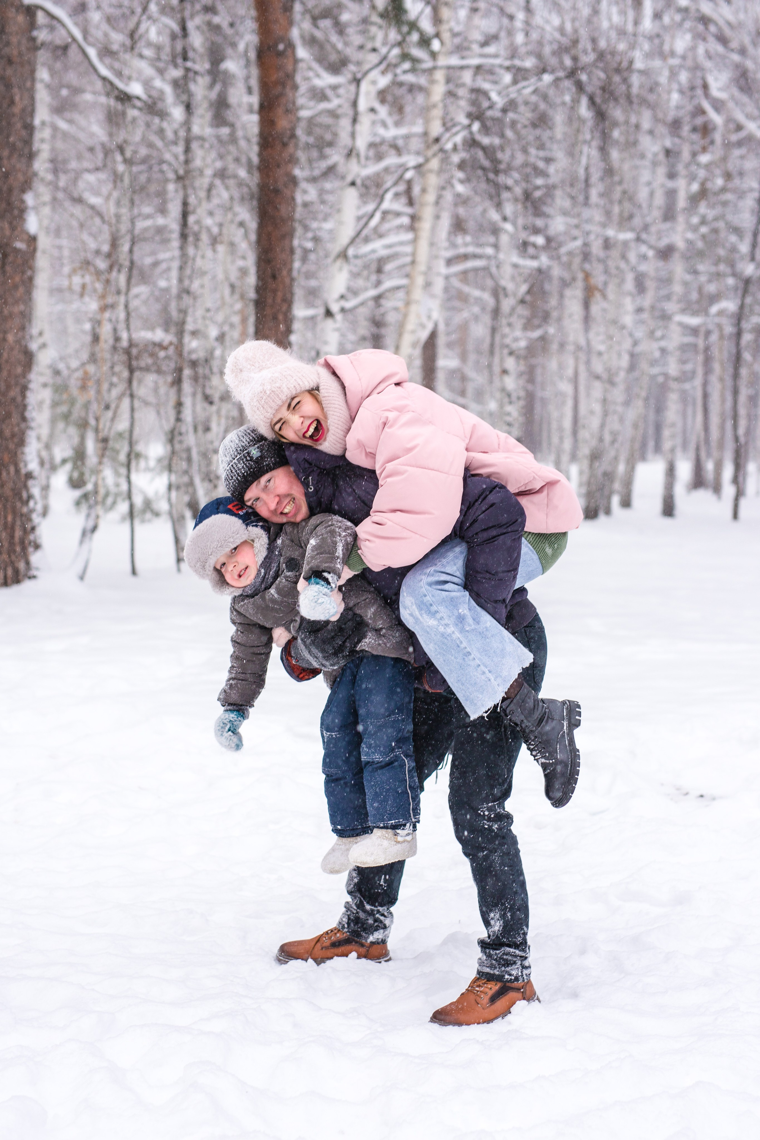 Семья Глуховых. Фотограф Анастасия Петрова