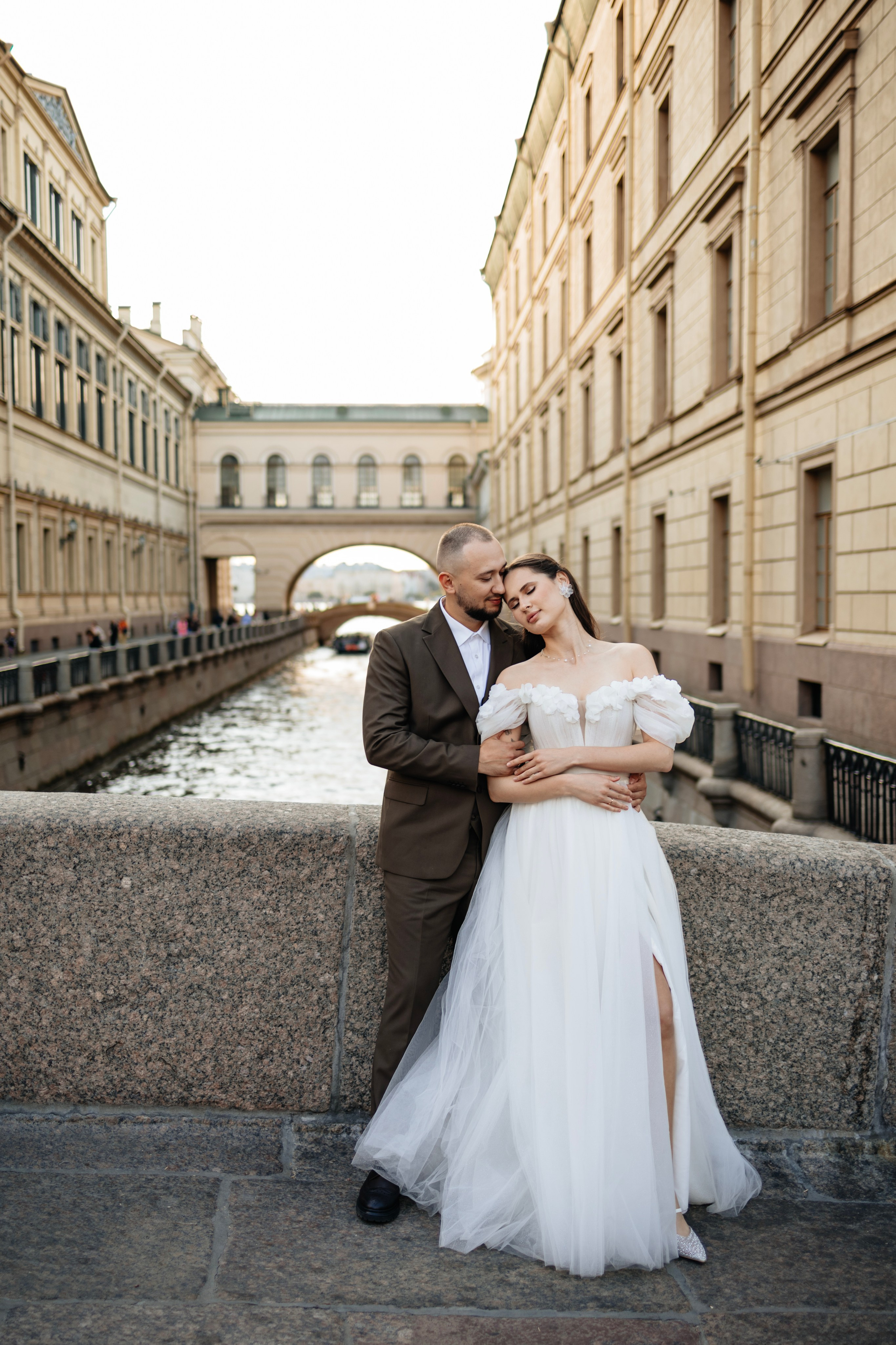 Руслан и Виолетта — Исаакий, Зимняя канавка. Боженова Елена фотограф Санкт-Петербург