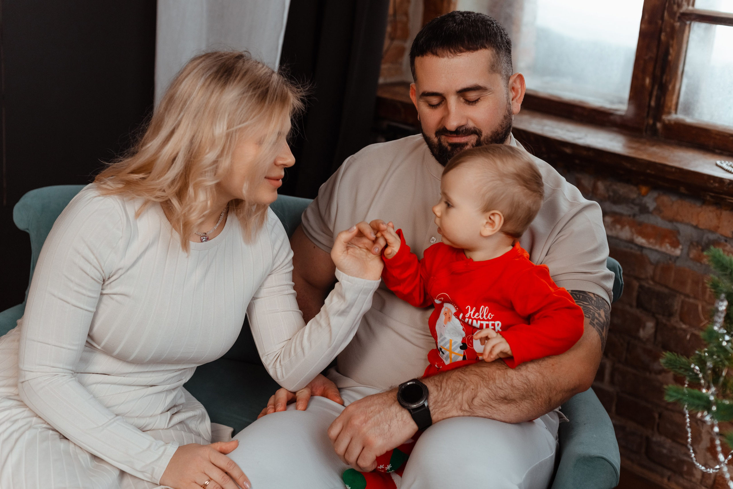 Семейная фотосессия с малышом