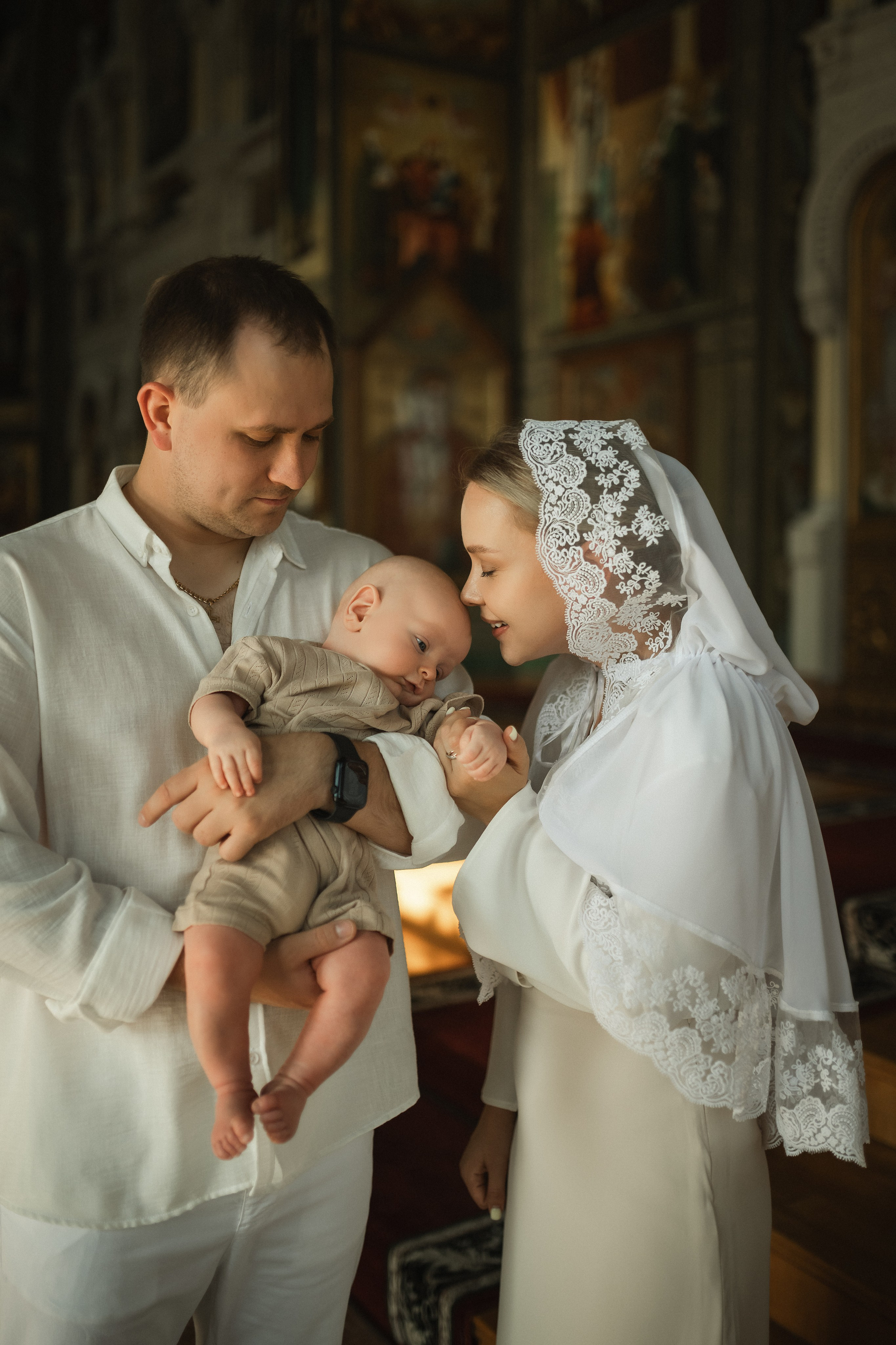 Таинство Крещения. Профессиональный семейный и церковный фотограф в Ростове-на-Дону