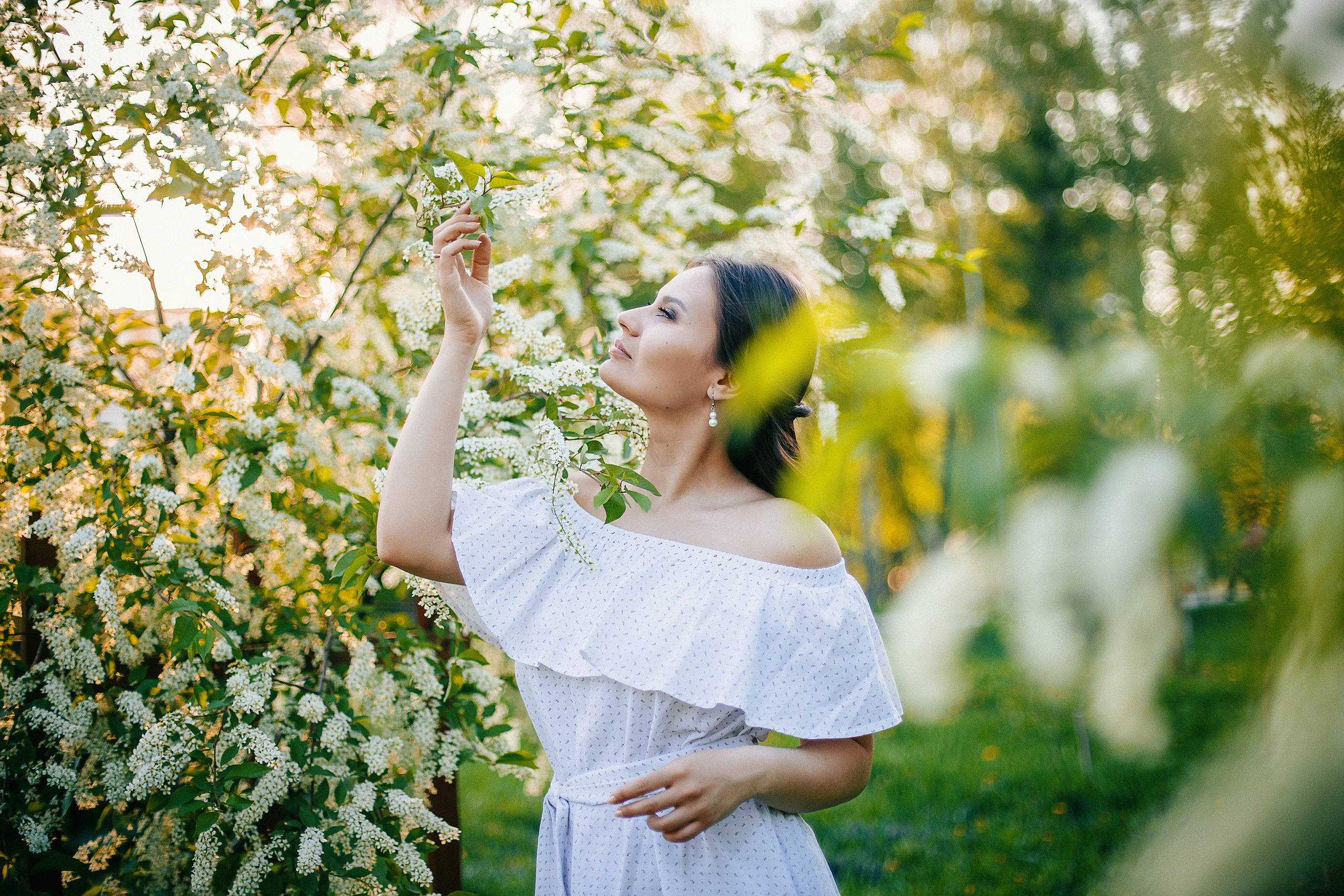 Весна девушка съемка. Выпускные альбомы Искитим, Бердск и Новосибирск Крюкова Елена