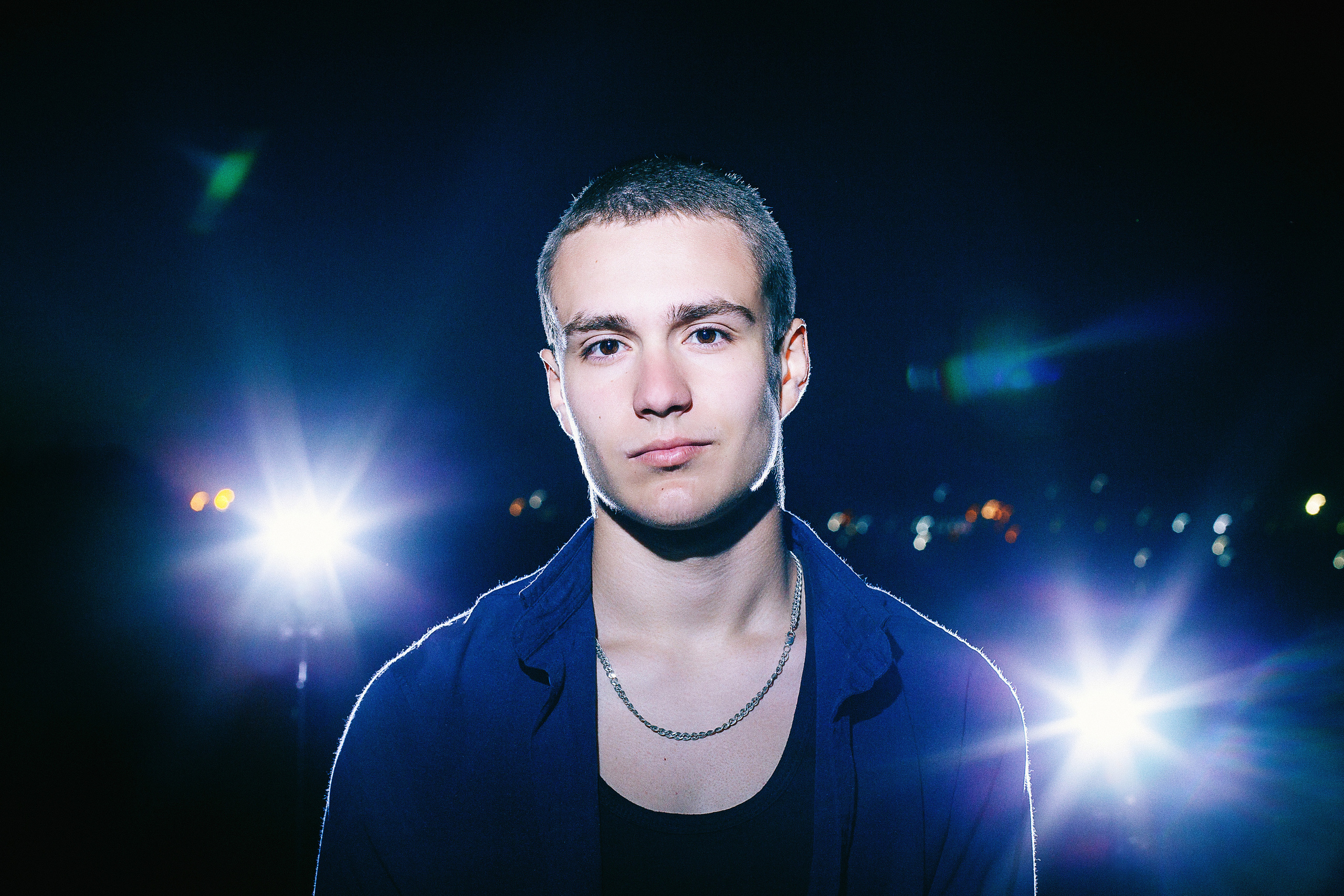 Ночная съемка летом с дополнительным светом