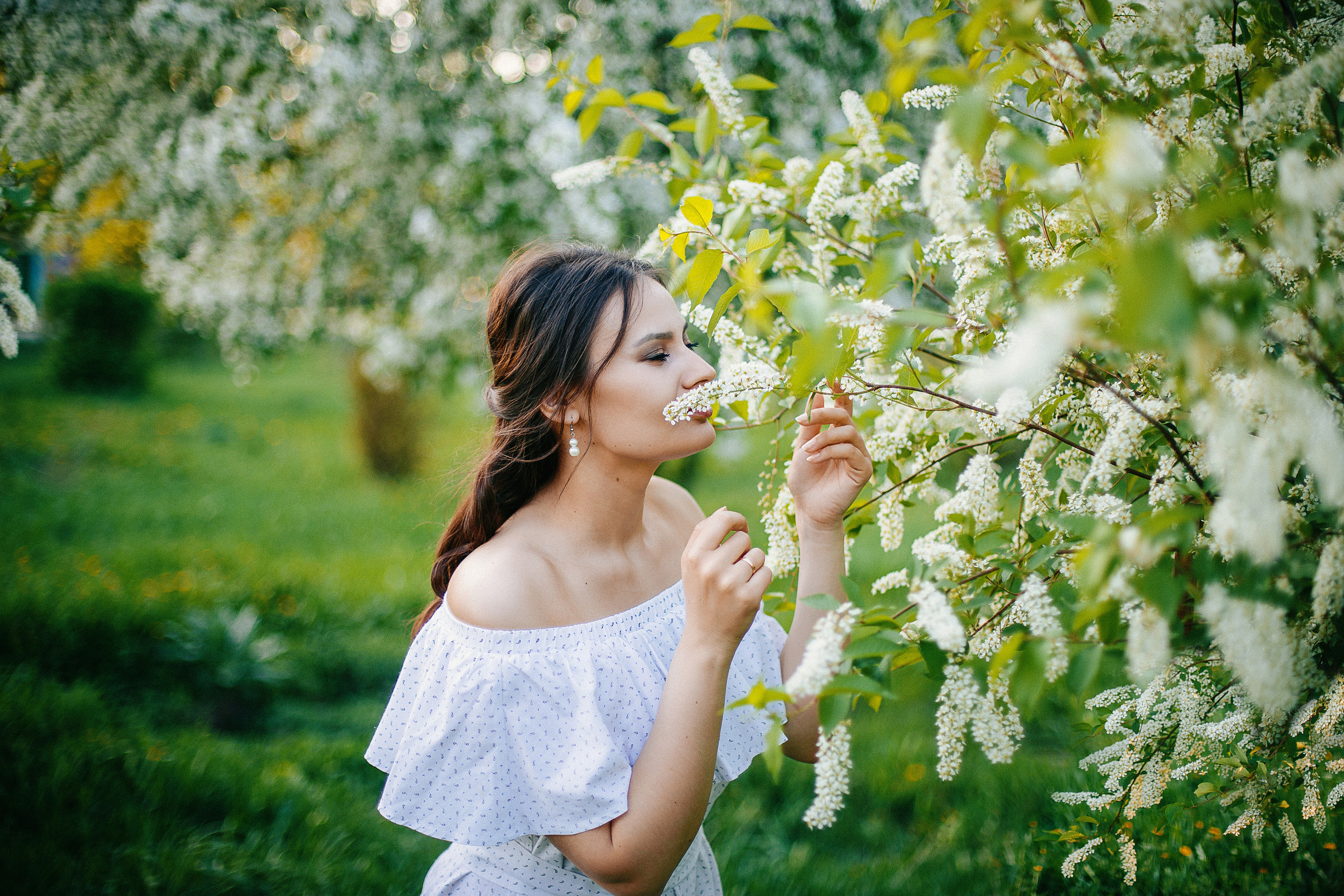 Весна девушка съемка. Выпускные альбомы Искитим, Бердск и Новосибирск Крюкова Елена
