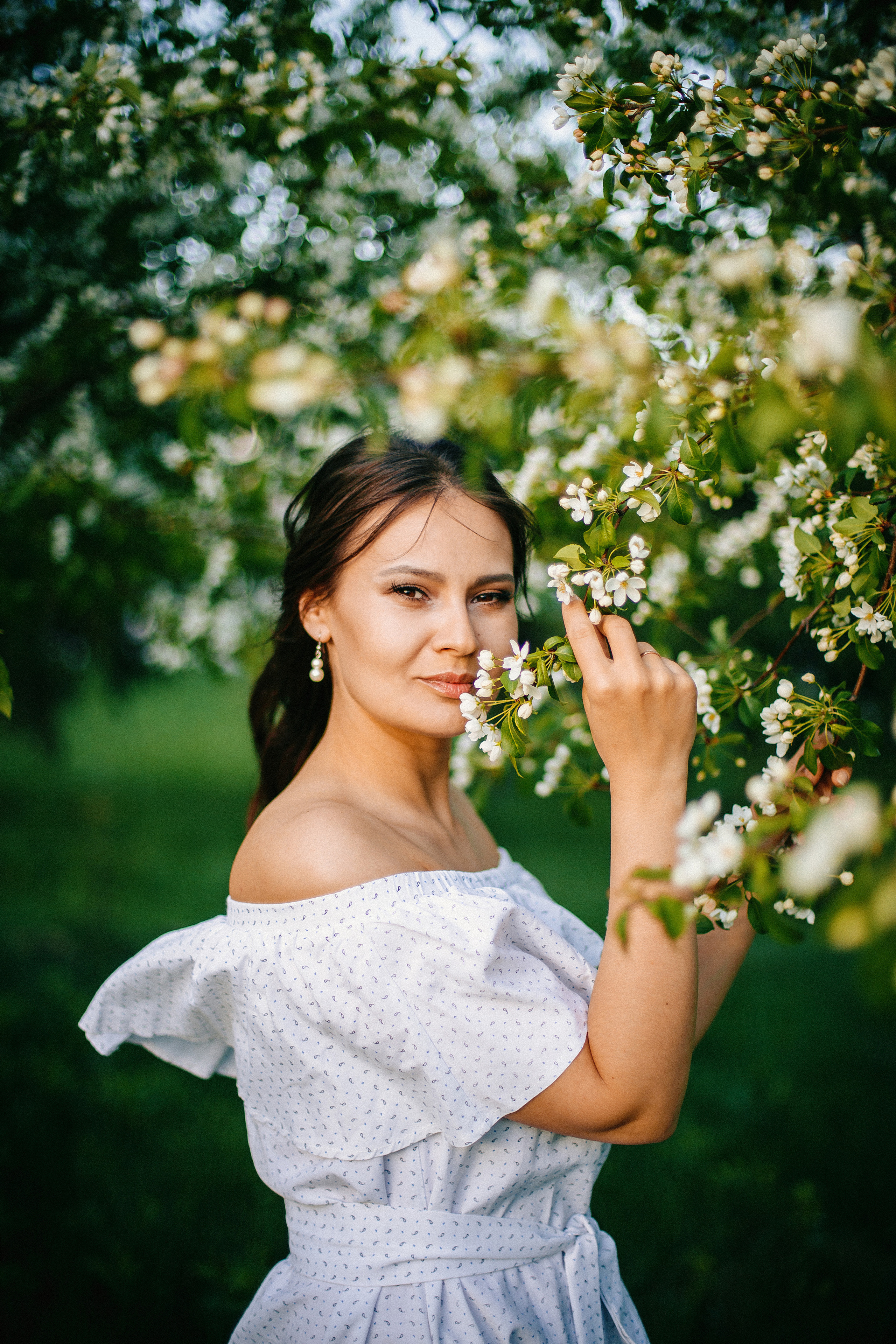 Весна девушка съемка. Выпускные альбомы Искитим, Бердск и Новосибирск Крюкова Елена