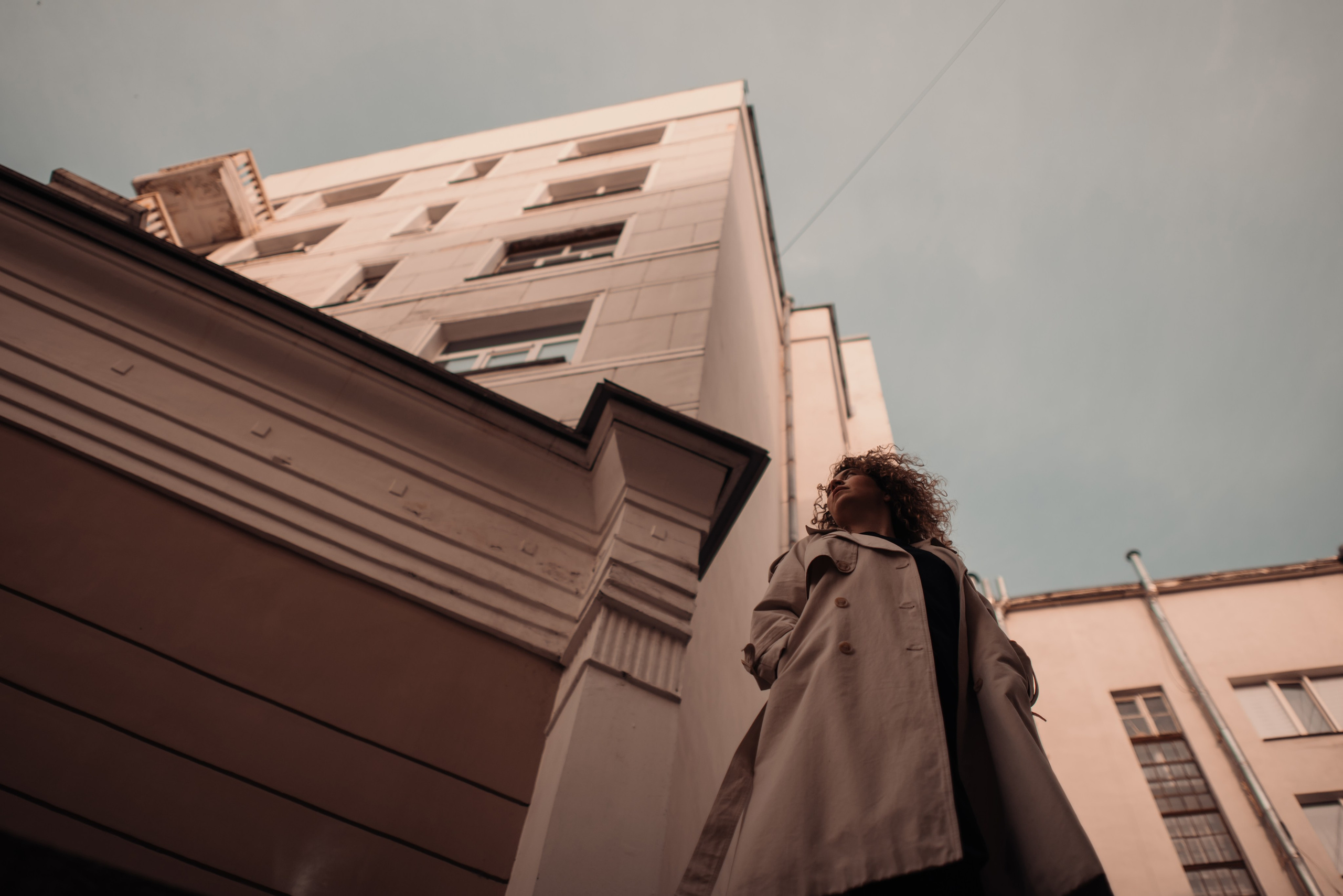 Рассвет в городе: Ира и парсон Гром. Портфолио