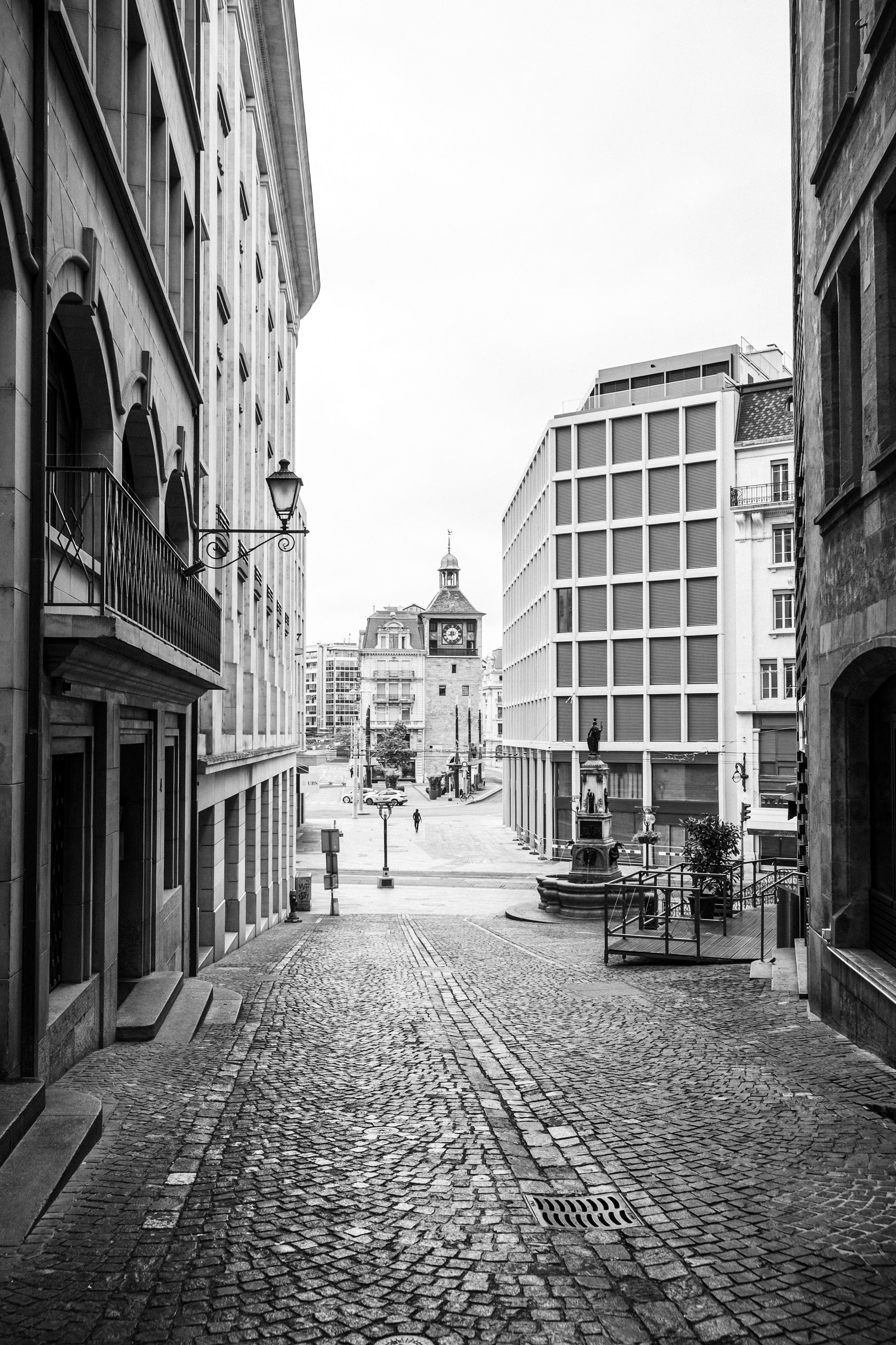 Женева. Фотограф Антон Швец — Монохромная реальность