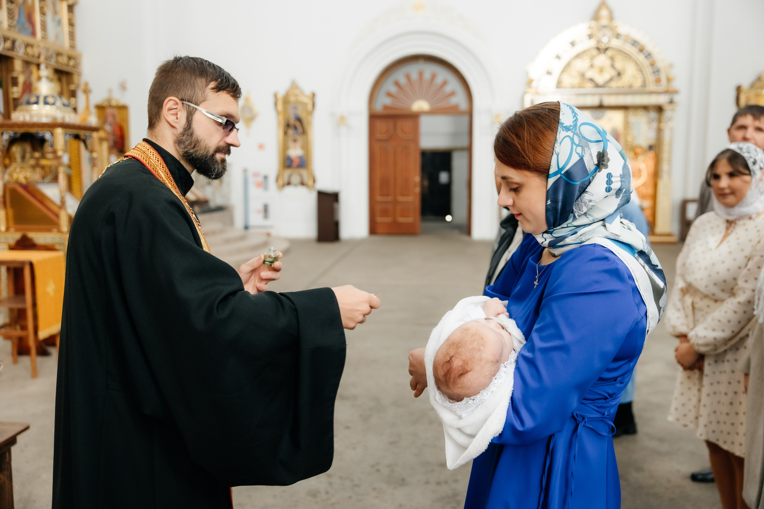 Крещение Мирославы. Храм иконы Божьей Матери «Всех скорбящих Радость». Фотограф ВИКА МЕДУЗА
