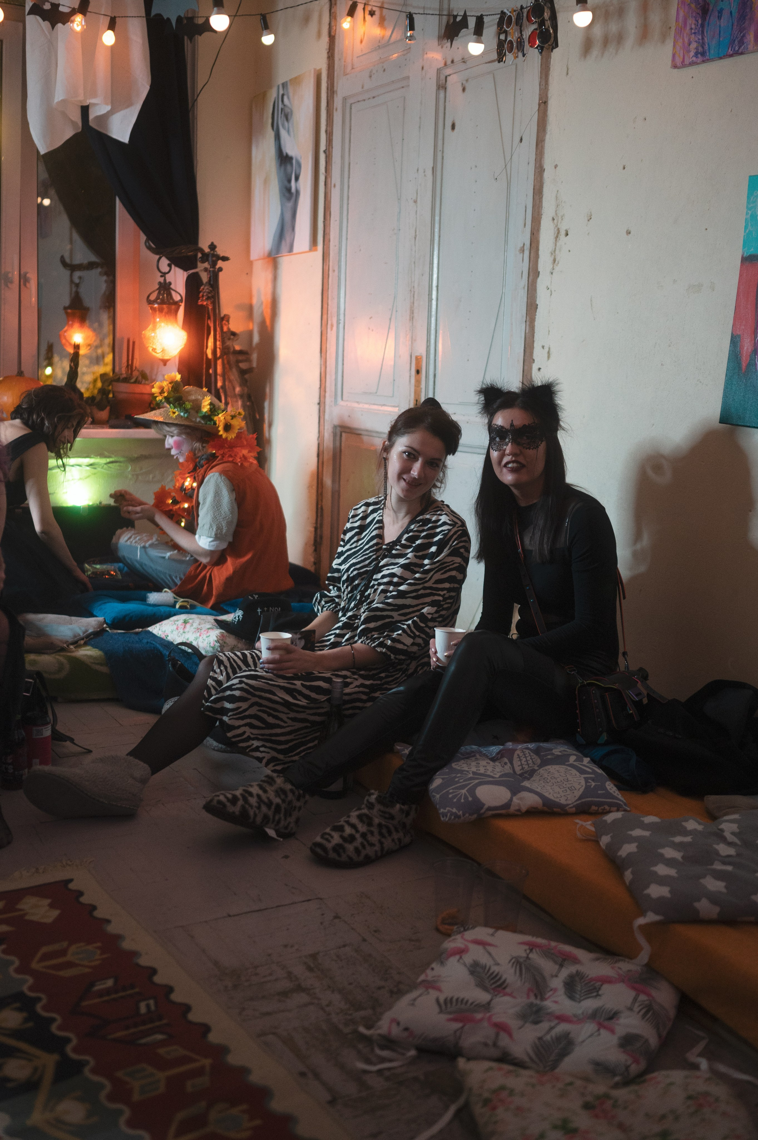 Хеллоуин у Мищенко. Портретный и репортажный фотограф в Санкт-Петербурге