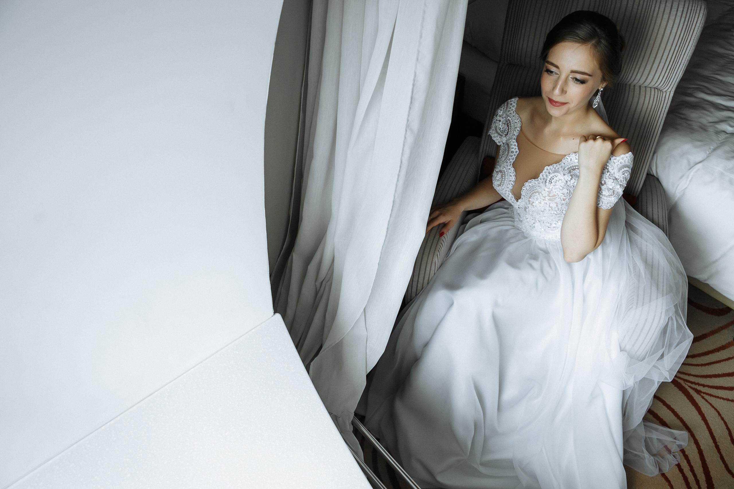 Утро невесты в Мариотт Новосибирск. Фотограф Новосибирск Татьяна Богачек
