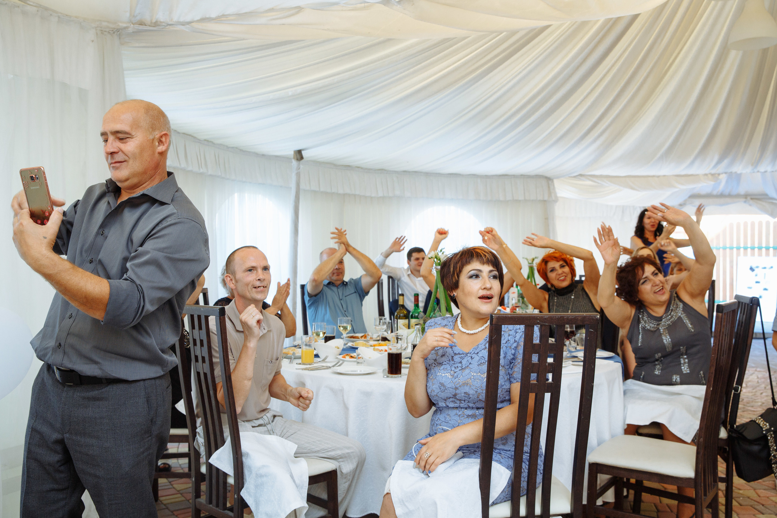 Сборы в Санаторий "Парус" Кудряшовский, банкетный зал Загородная резид. Фотограф Новосибирск Татьяна Богачек