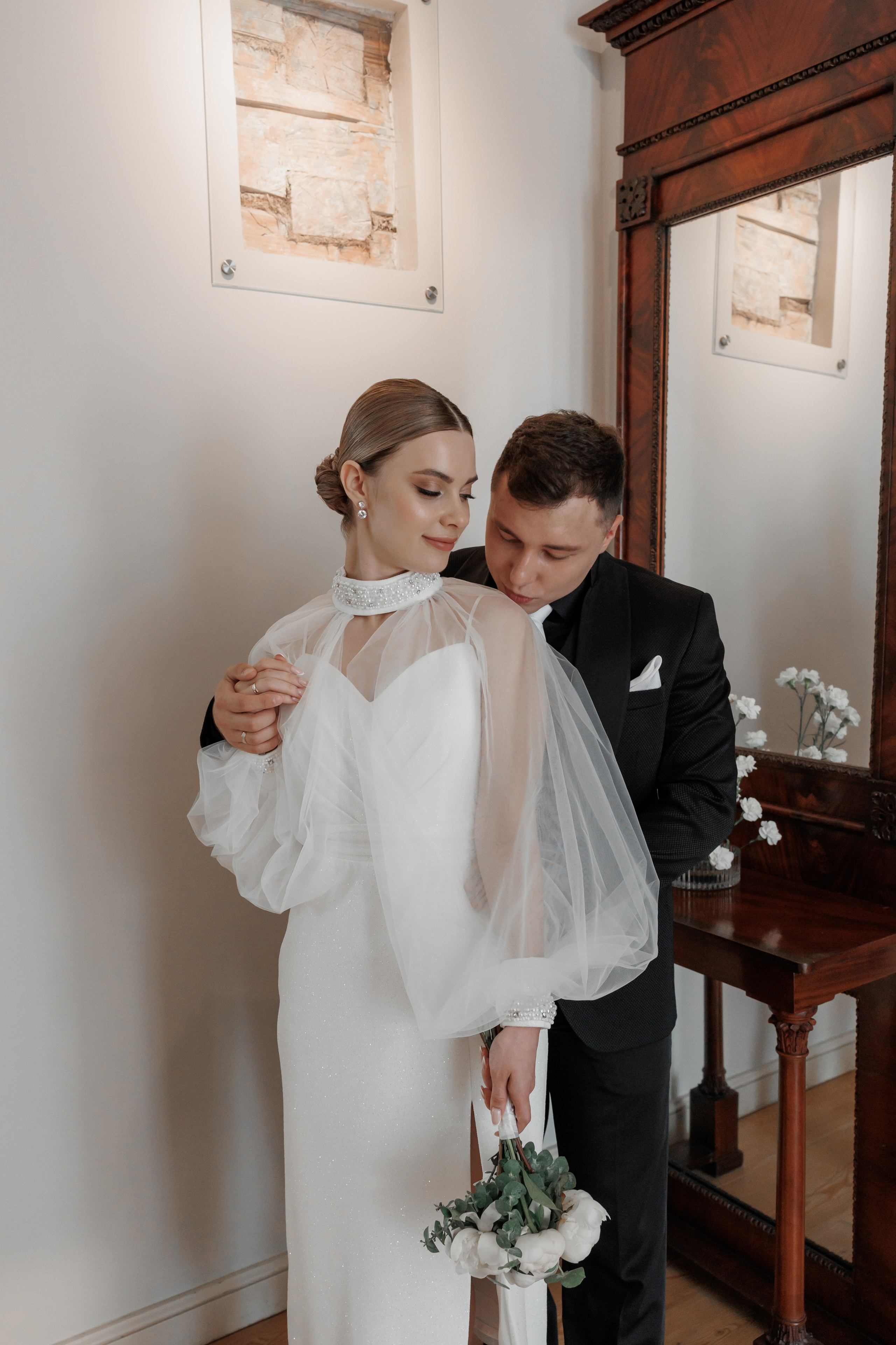 Анна и Сергей, Особняк Муравьевых-Апостолов, прогулка по ВДНХ, ресторан «Домик в саду». Свадебный и репортажный фотограф (Москва, Королев и другие)