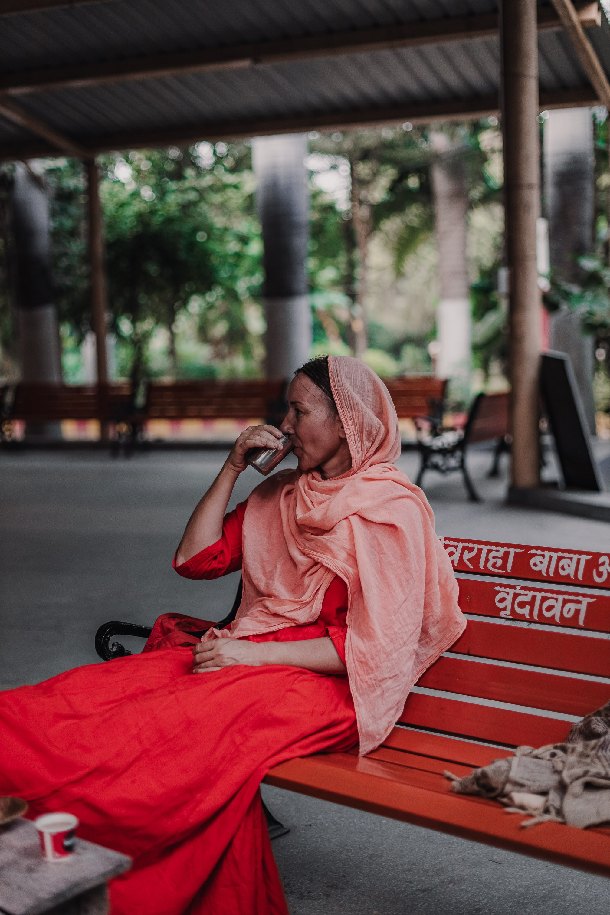 Devraha Baba Ji Ashram in Vrindavan. Мариам Багдасарян