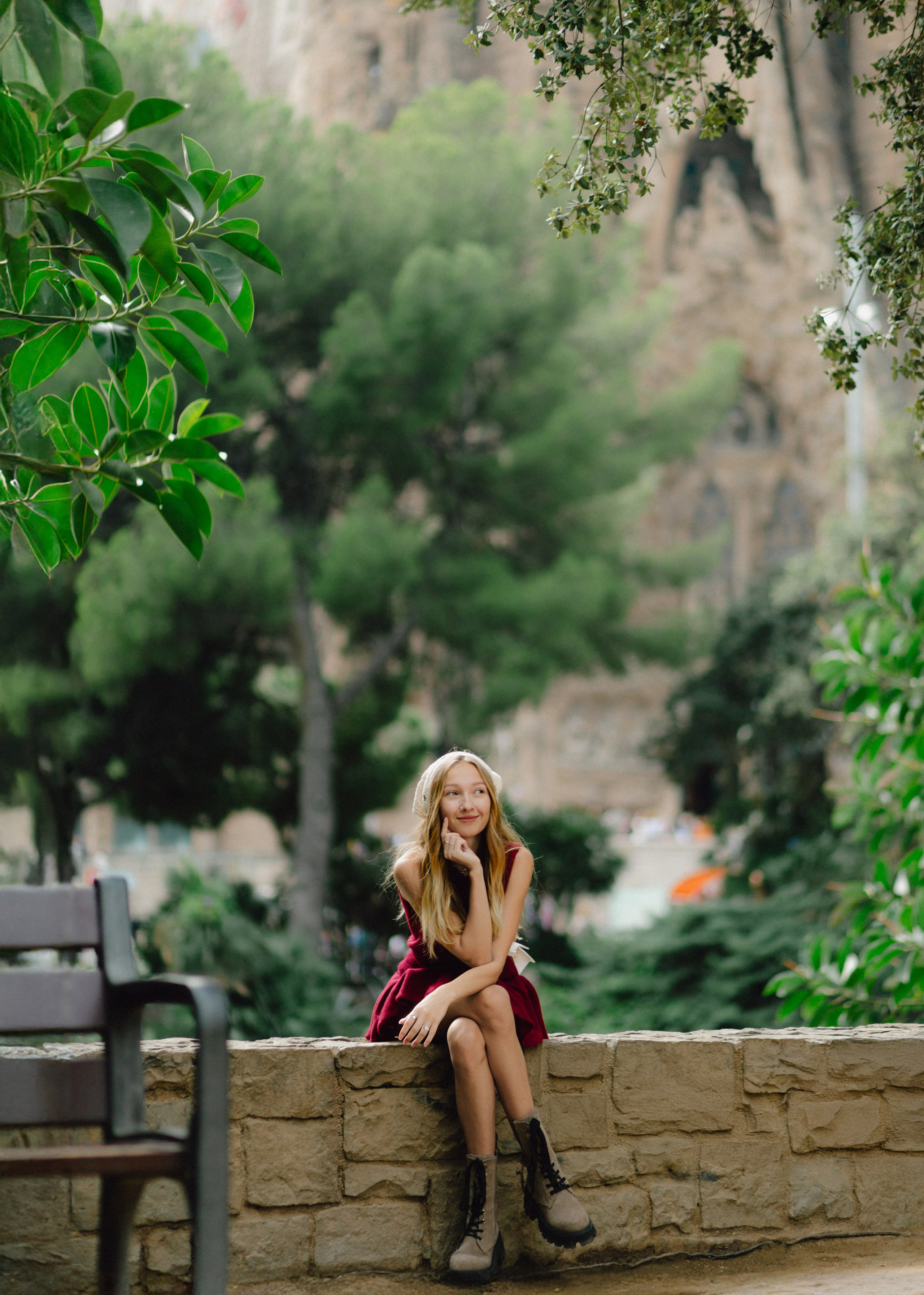 Dasha in Barcelona. Barbara Isaeva