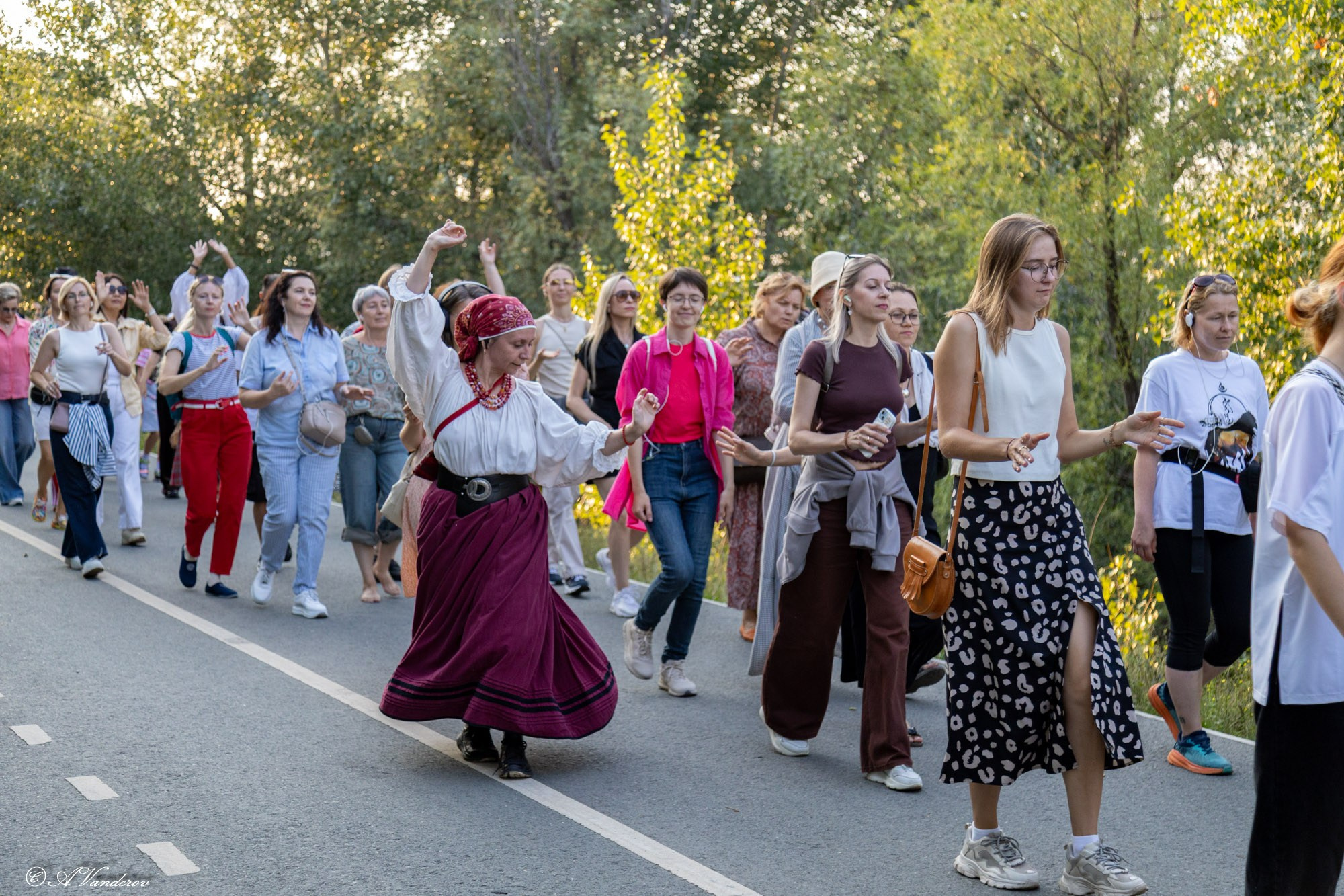 Танцевальная прогулка. Омск. 22.07.2026