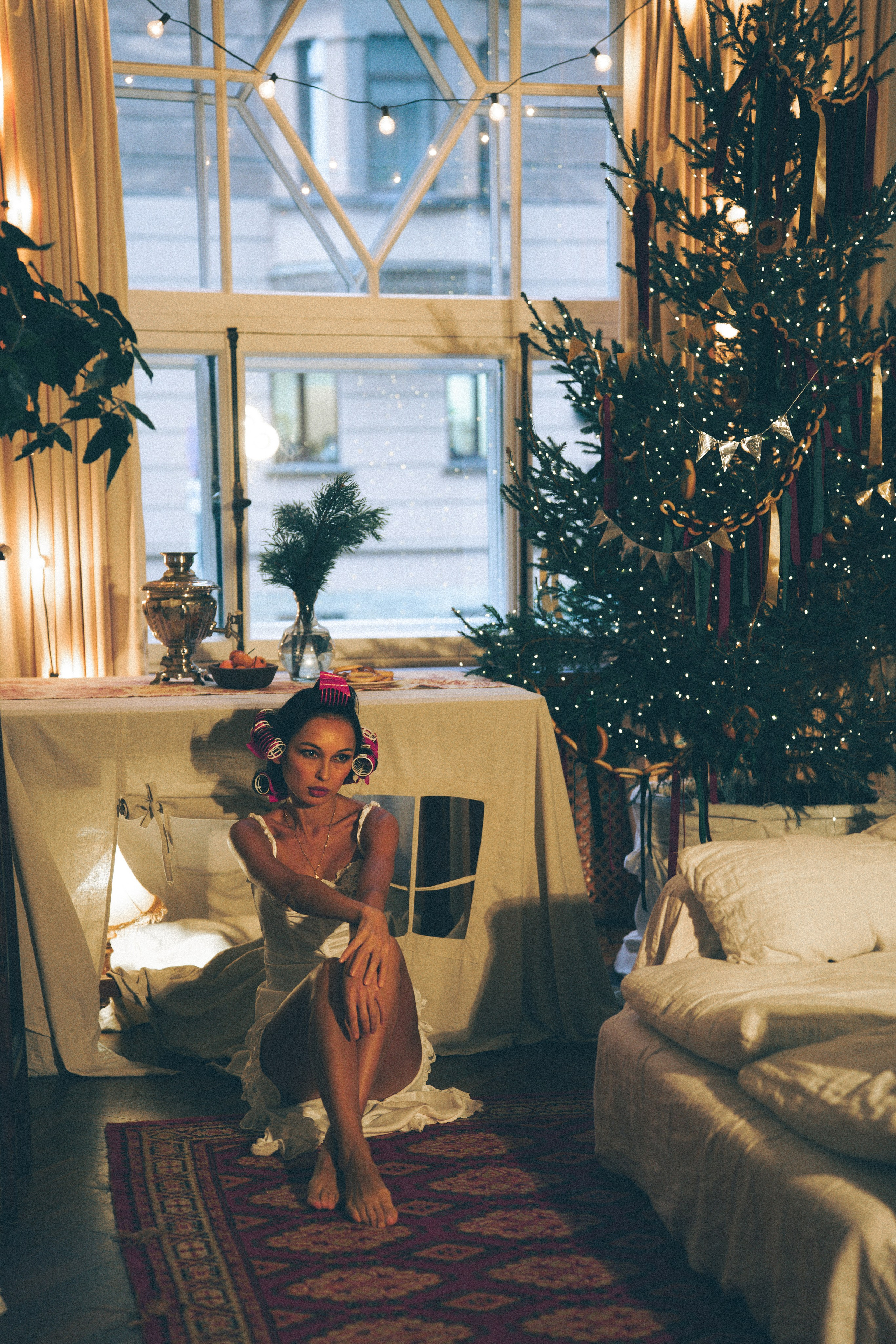 ФОТОСЕСИИЯ К НОВОМУ ГОДУ В АТМОСФЕРНОЙ СТУДИИВ ЦЕНТРЕ ПИТЕРАИ ВИНТАЖНЫЙ ОБРАЗ. Профессиональный фотограф, Санкт-Петербург — Виктория Богомолова