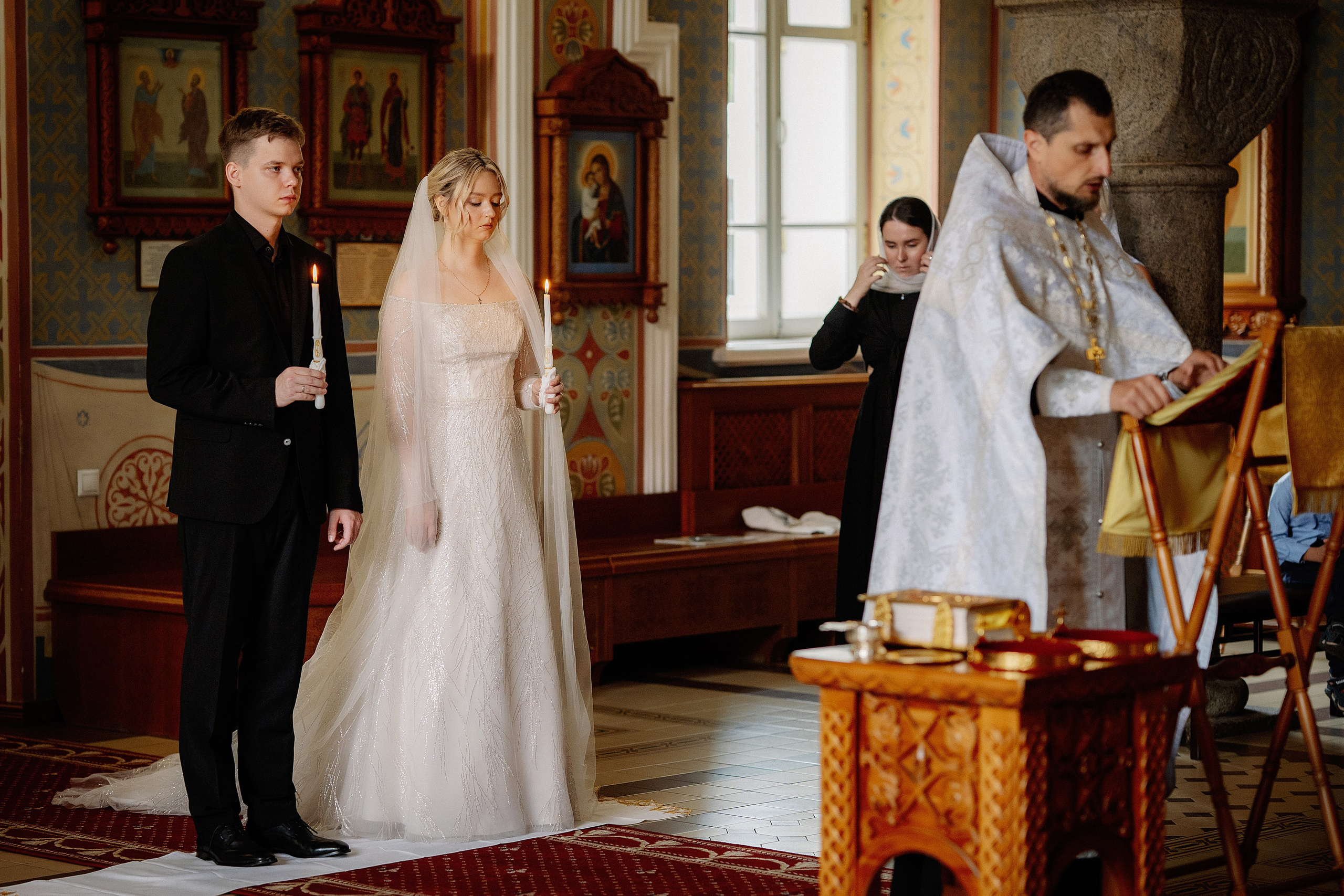 Евгений и Алёна. Фотограф на Крещение и Венчание в Красноярске Рамазанова Юлия