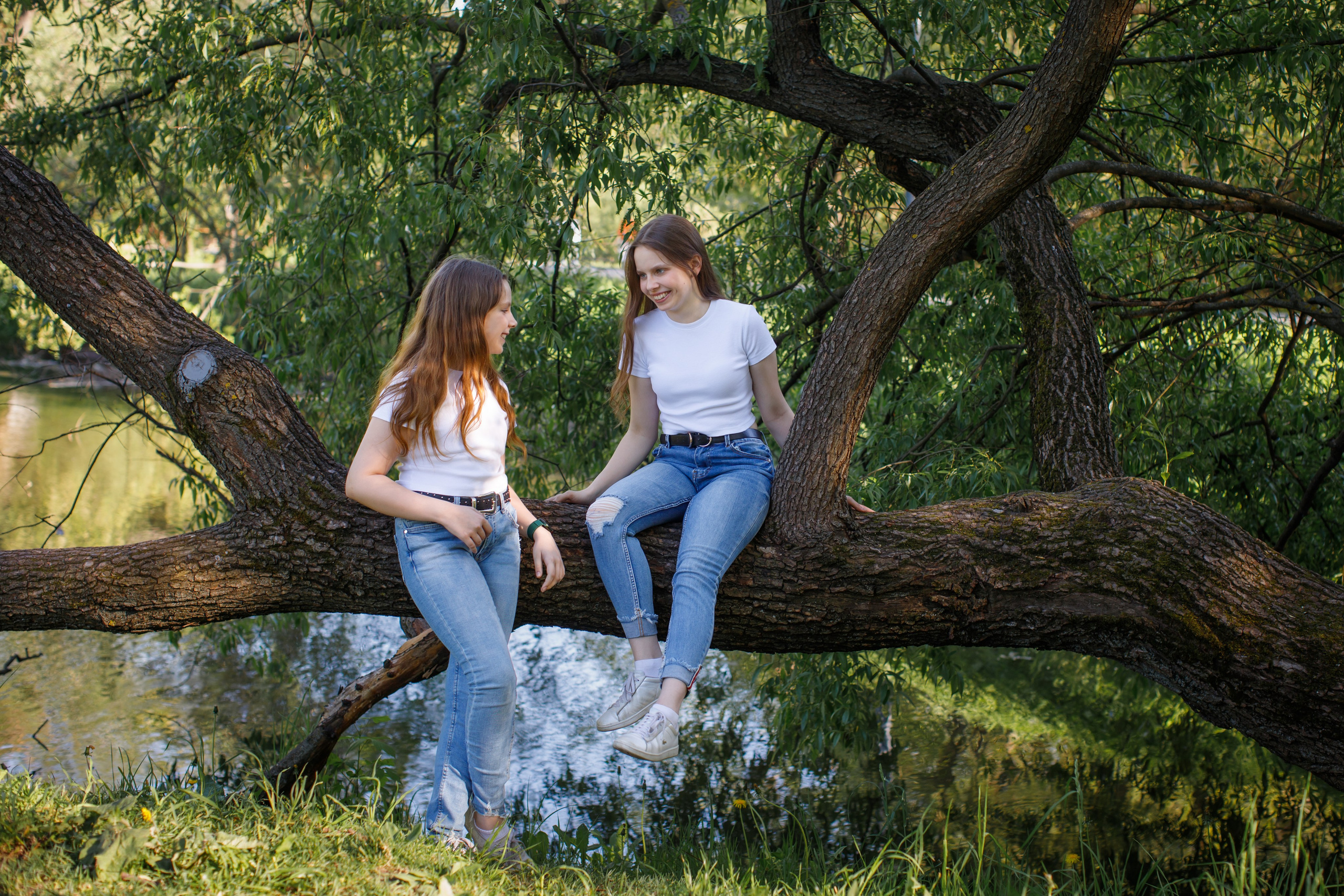 Таня и девочки. Детский и семейный фотограф Мария Киселёва. Москва