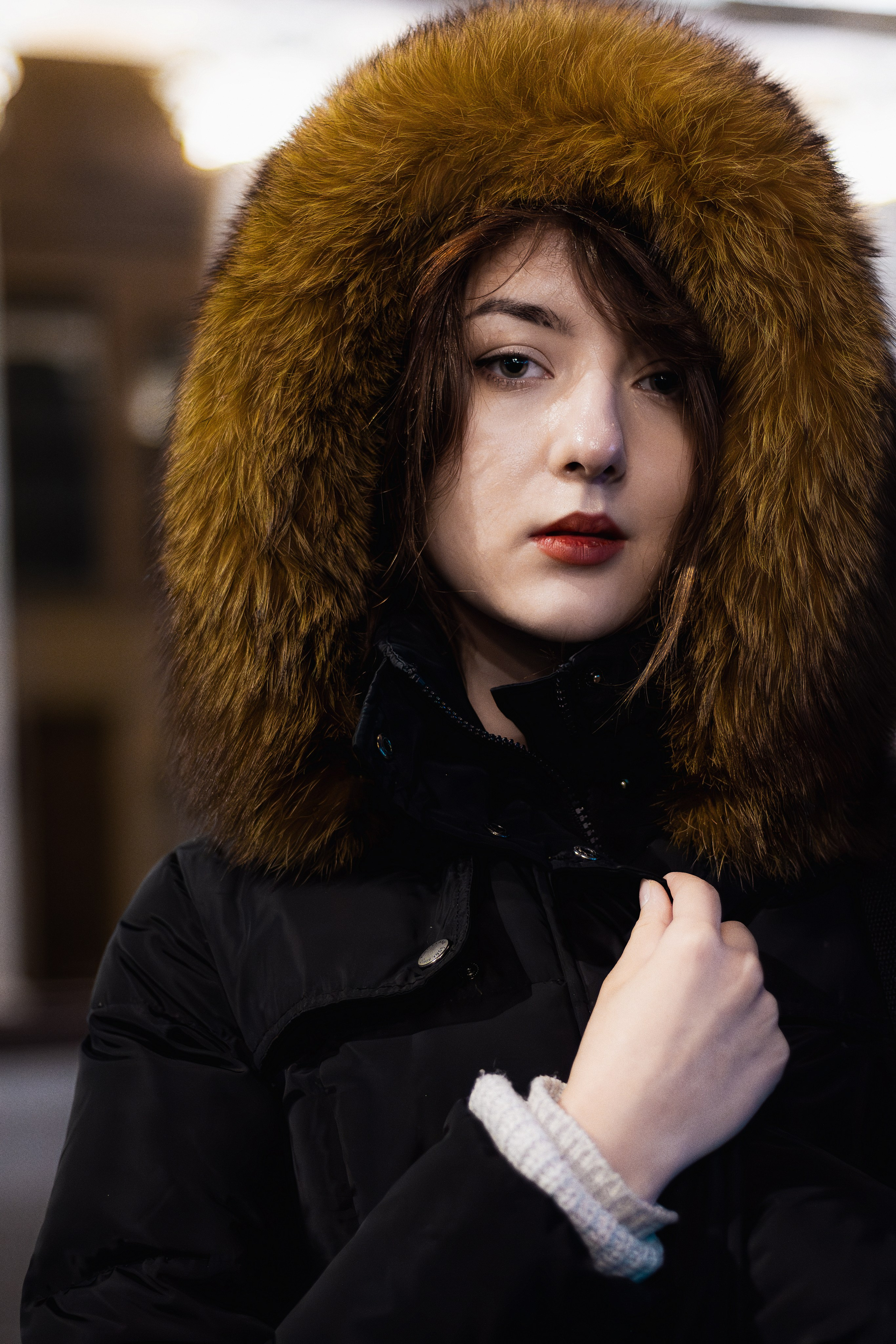 Зима. Фотограф в Новокузнецке